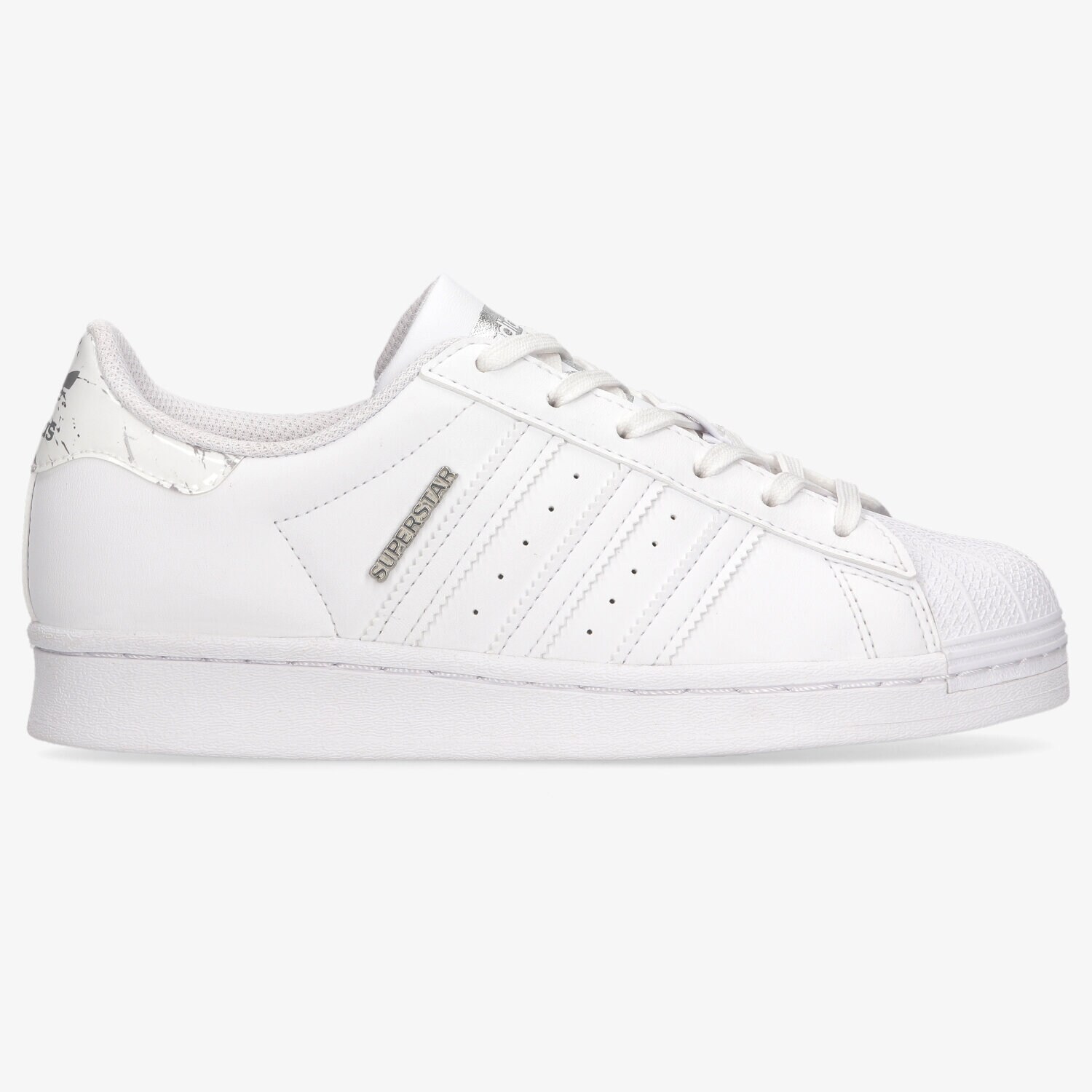 Buty sneakersy dla dzieci ADIDAS SUPERSTARJ H03993 BIAŁY