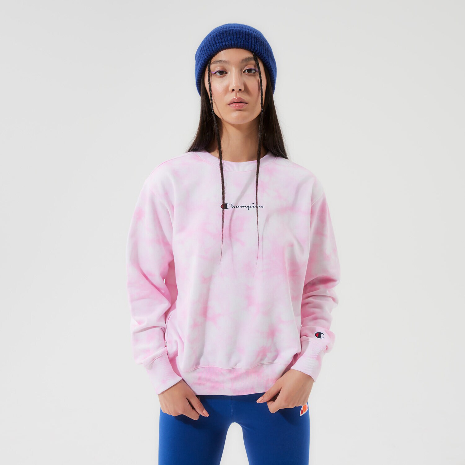 Bluza damska CHAMPION BLUZA CREWNECK SWEATSHIRT 113935WL005 MULTICOLOR