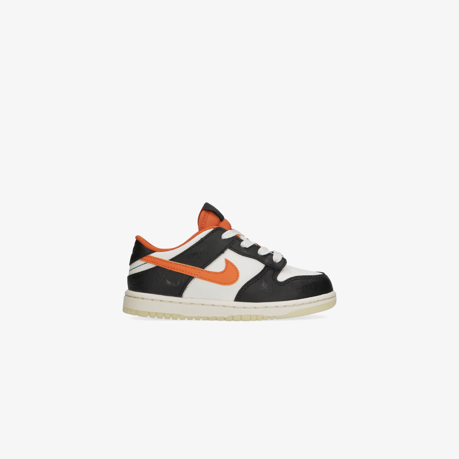 Buty sneakersy dla dzieci NIKE DUNK LOW PRM (TD) DM0717-100 CZARNY