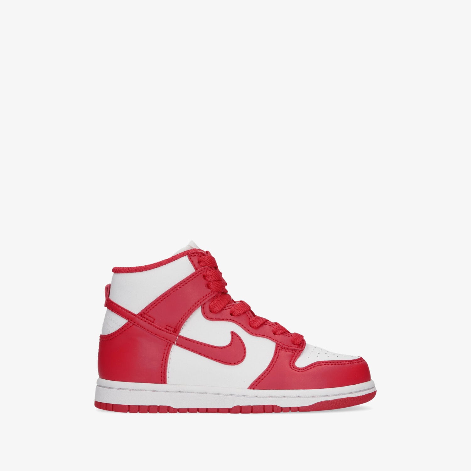 Buty sneakersy dla dzieci NIKE DUNK HIGH DD2314-106 BIAŁY