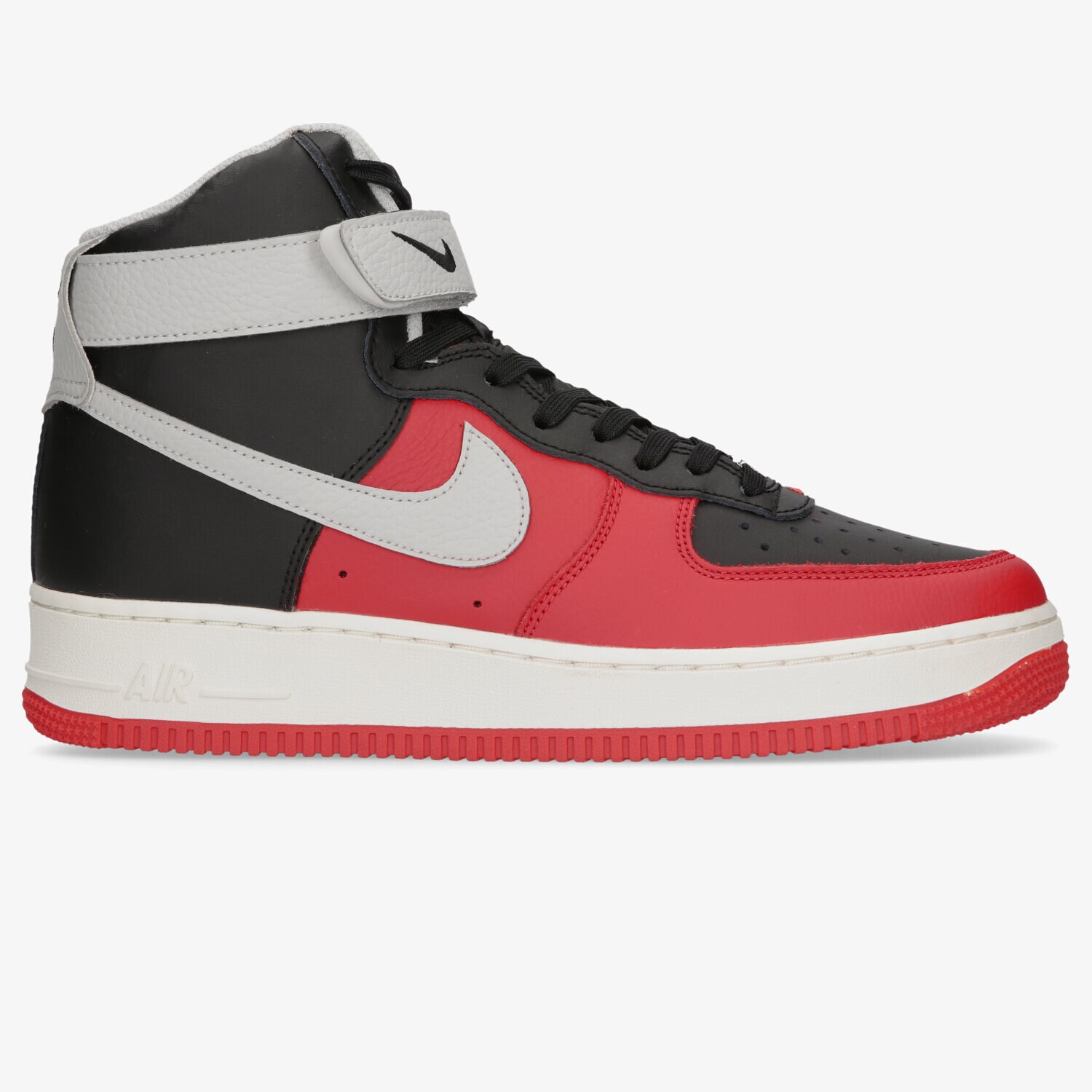 Buty sneakersy męskie NIKE AIR FORCE 1 HIGH '07 LV8 EMB DC8870-001 CZARNY