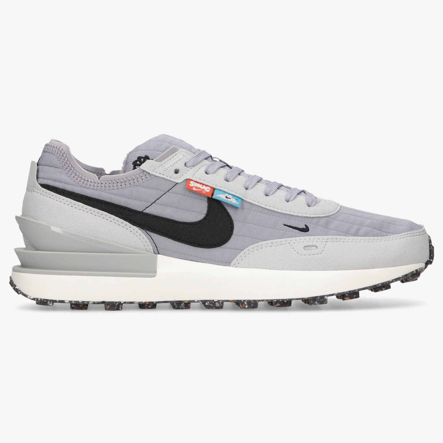 Buty sneakersy męskie NIKE WAFFLE DC8890-500 SZARY