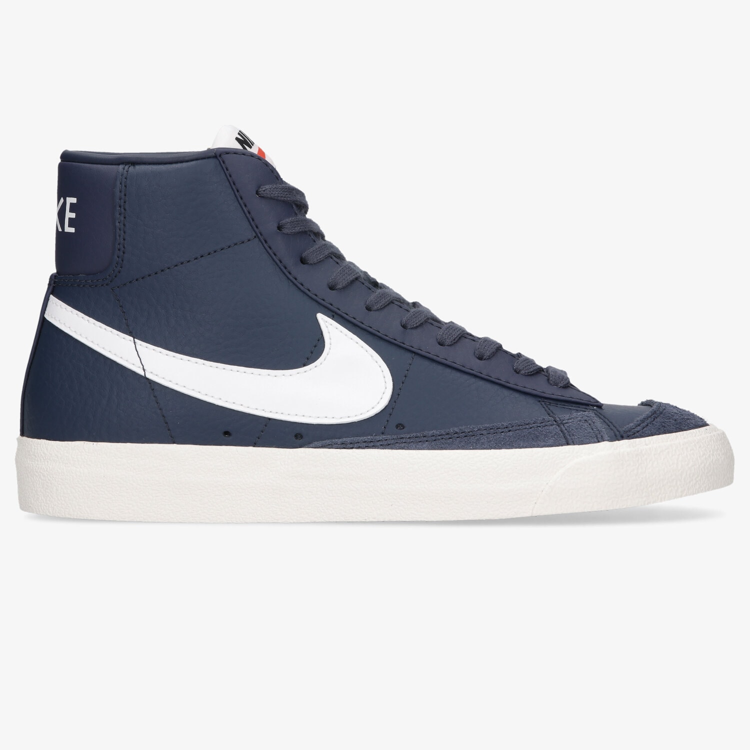 Buty sneakersy męskie NIKE BLAZER MID '77 VINTAGE BQ6806-401 GRANATOWY