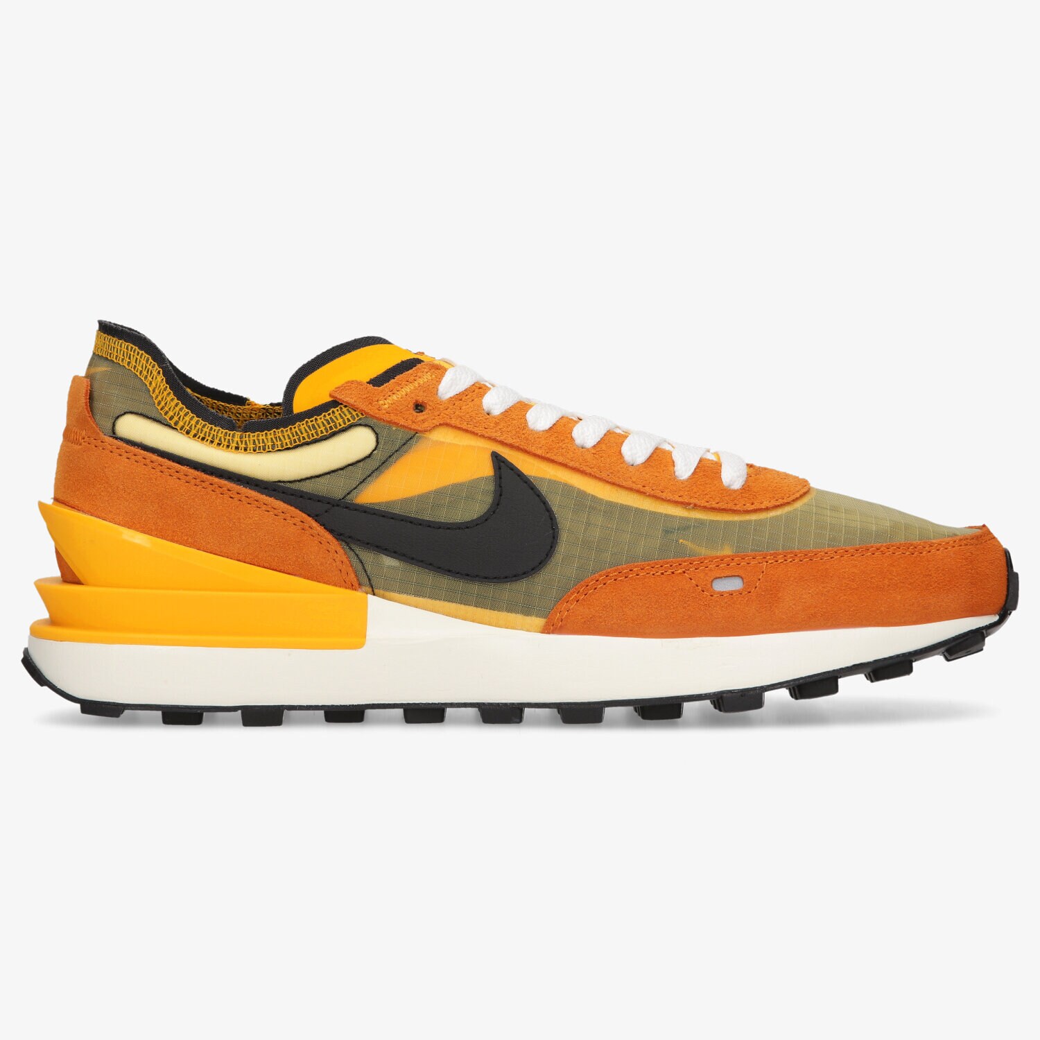 Buty sneakersy męskie NIKE WAFFLE ONE SE DD8014-700 POMARAŃCZOWY
