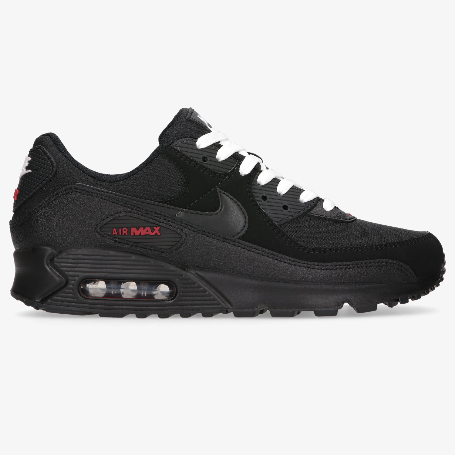 Buty sneakersy męskie NIKE AIR MAX 90 DC9388-002 CZARNY