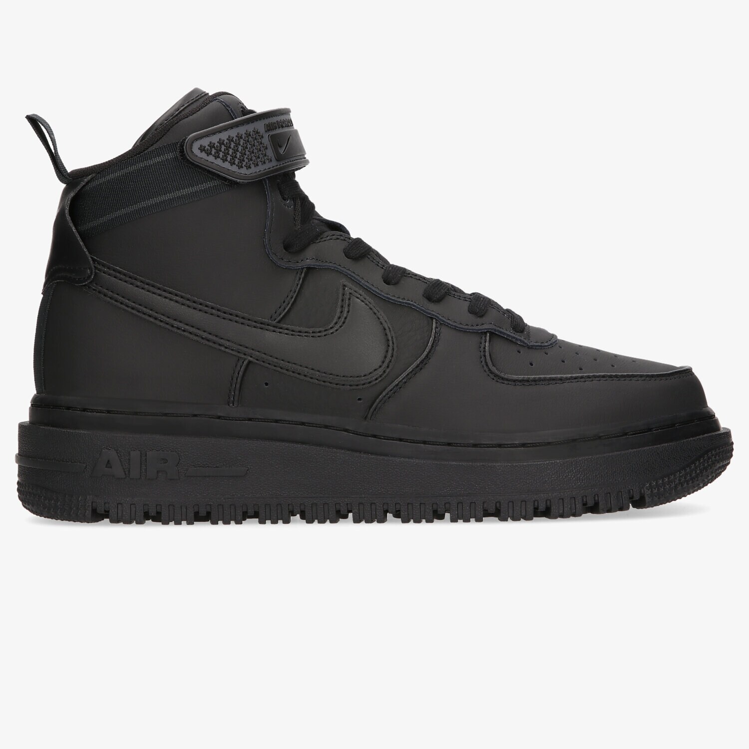 Buty sneakersy męskie NIKE AIR FORCE 1 DA0418-001 CZARNY