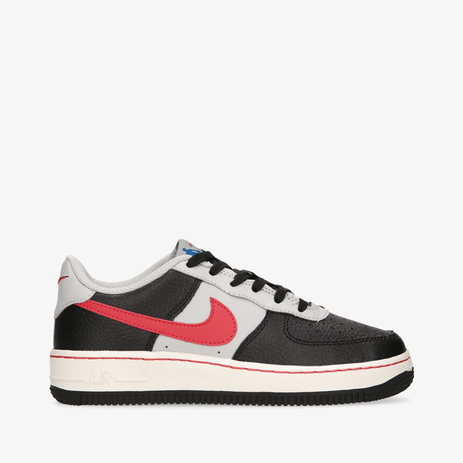 Buty sneakersy dla dzieci NIKE AIR FORCE 1 LV8 EMB (GS) DJ9993-001 CZARNY