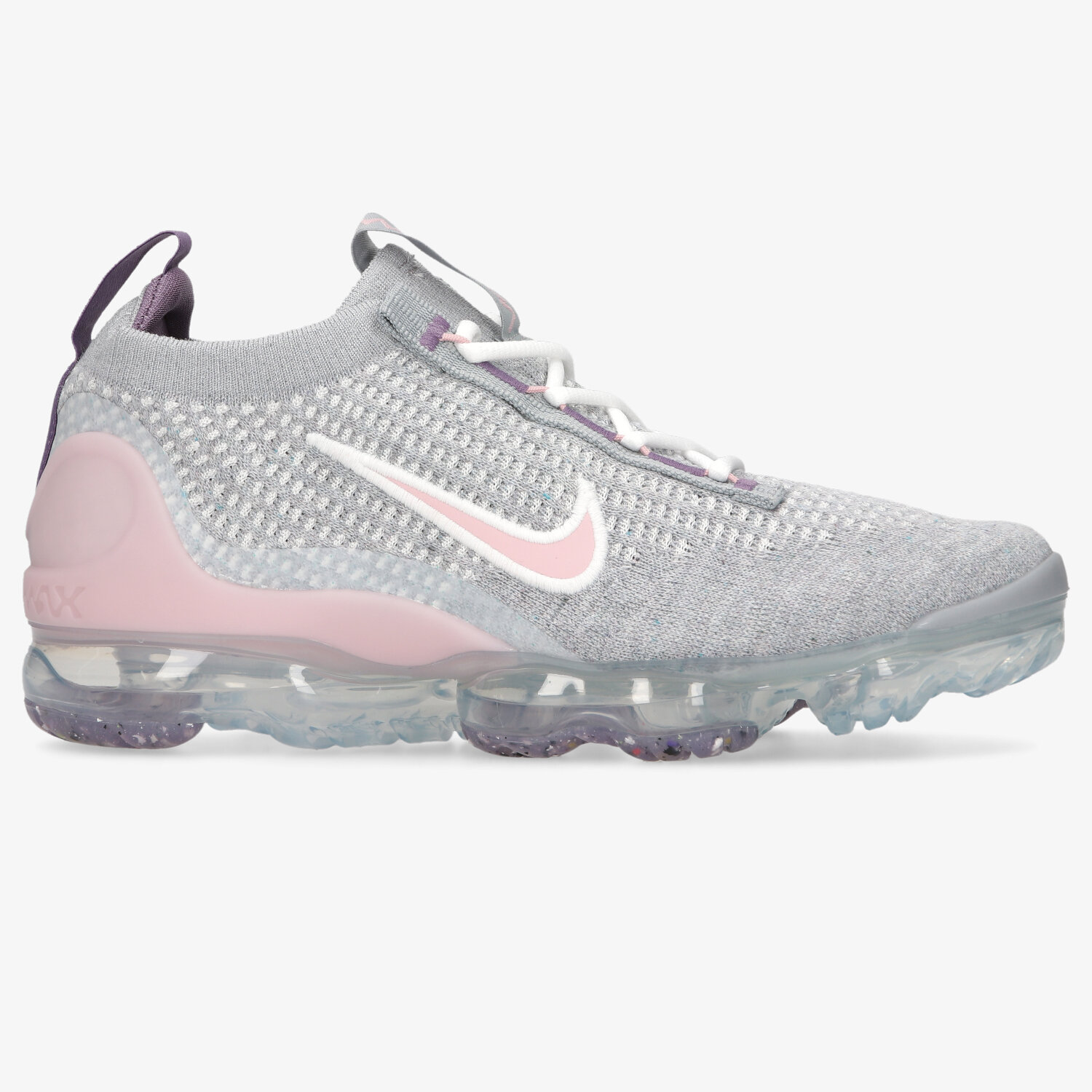Buty sneakersy dla dzieci NIKE AIR VAPORMAX 2021 FK DB1550-007 SZARY