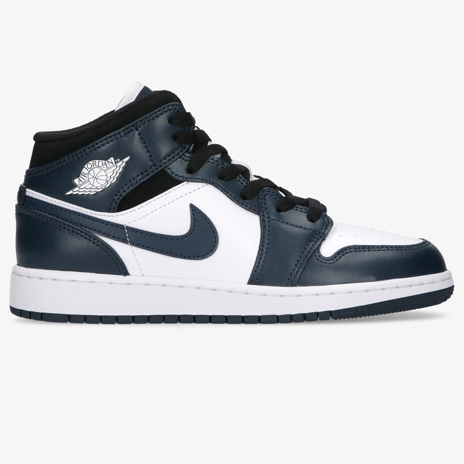 Buty sneakersy dla dzieci AIR JORDAN 1 MID  554725-411 FIOLETOWY