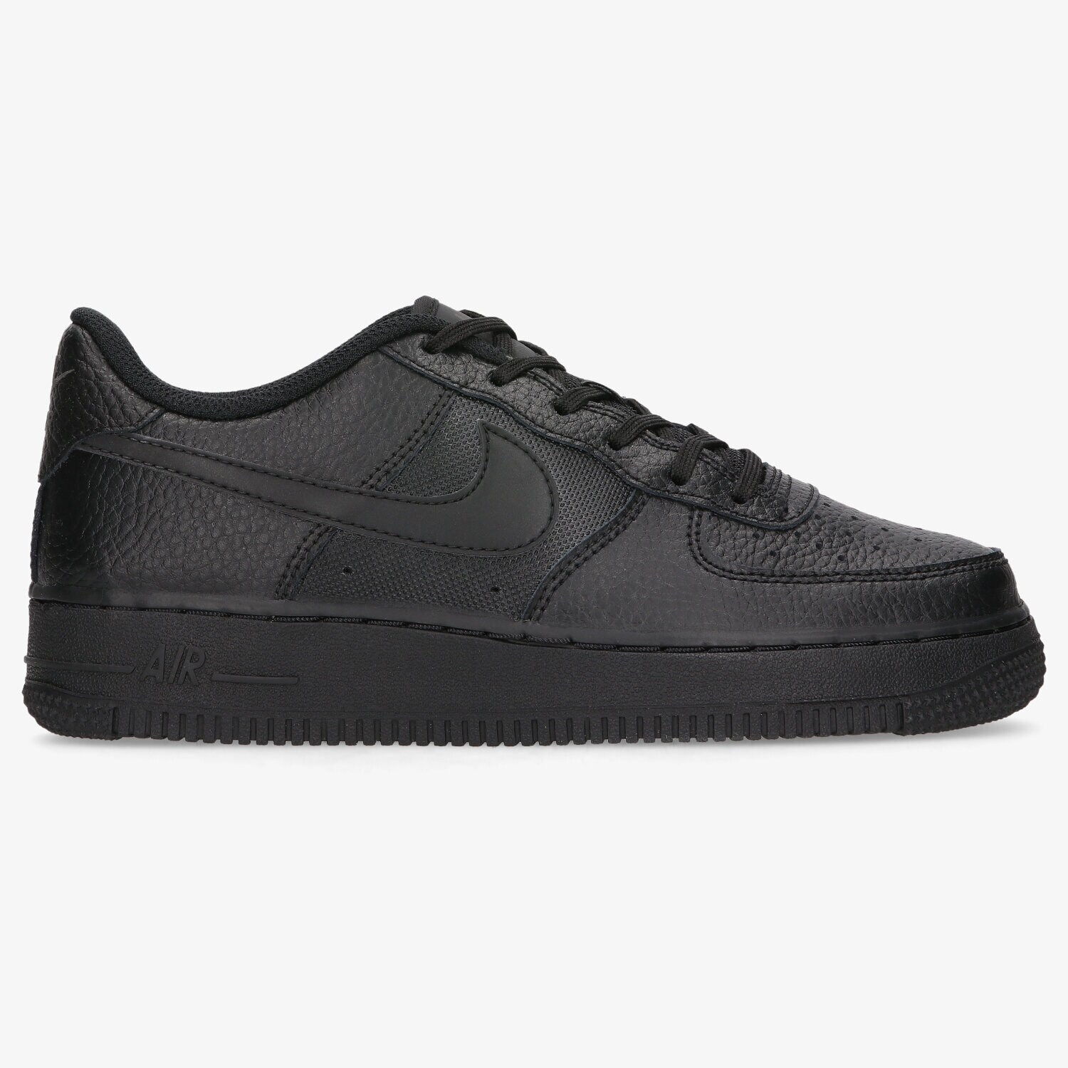 Buty sneakersy dla dzieci NIKE AIR FORCE 1 GS DO6396-001 CZARNY