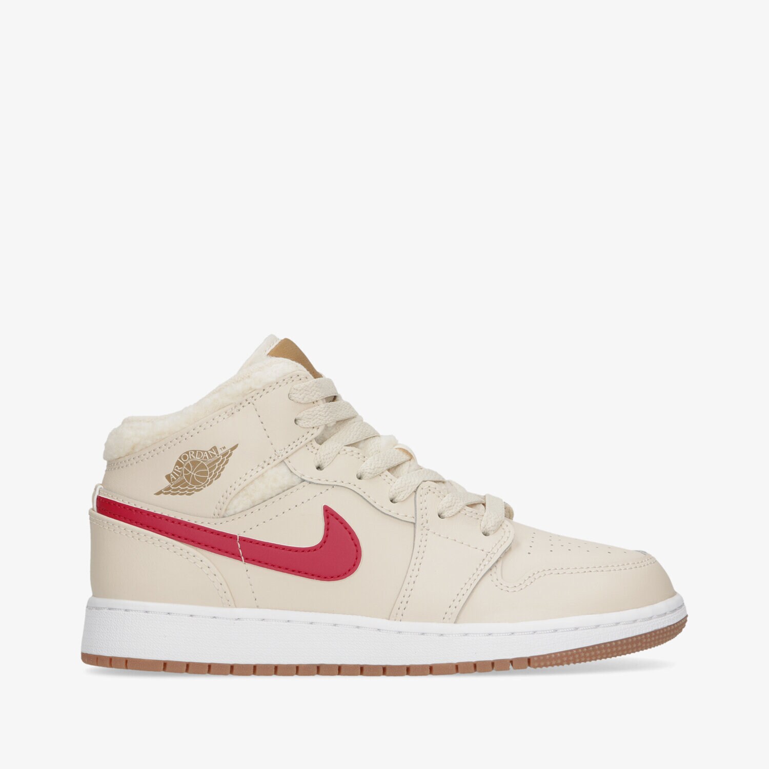 Buty sneakersy dla dzieci AIR JORDAN 1 MID UTL (GS) DO2207-264 RÓŻOWY