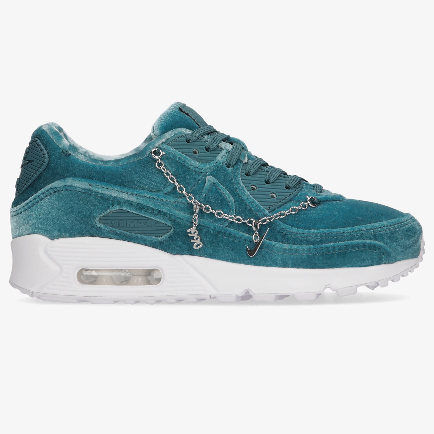 Buty sneakersy damskie NIKE W AIR MAX 90 PRM DO2194-001 ZIELONY