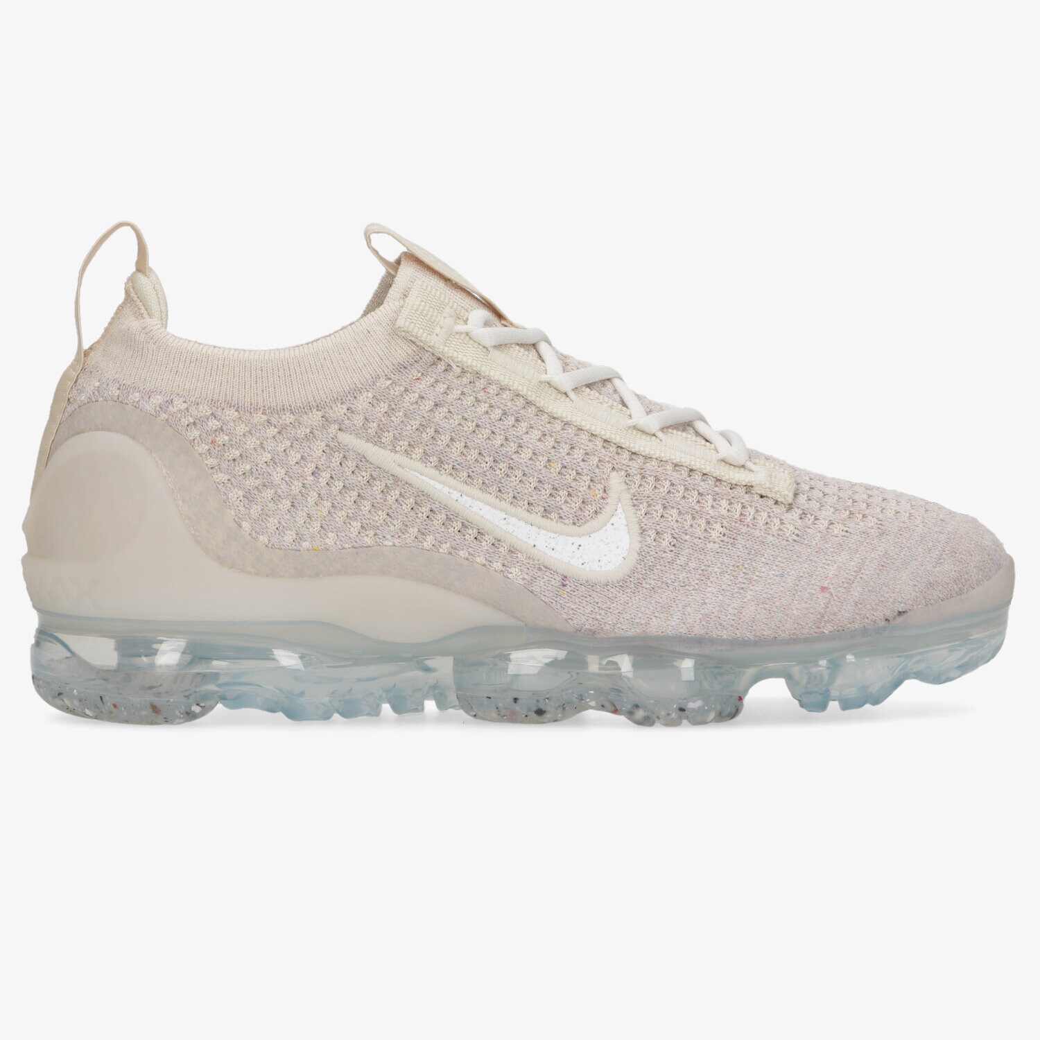 Buty sneakersy damskie NIKE AIR VAPORMAX 2021 FK DC9454-101 BEŻOWY