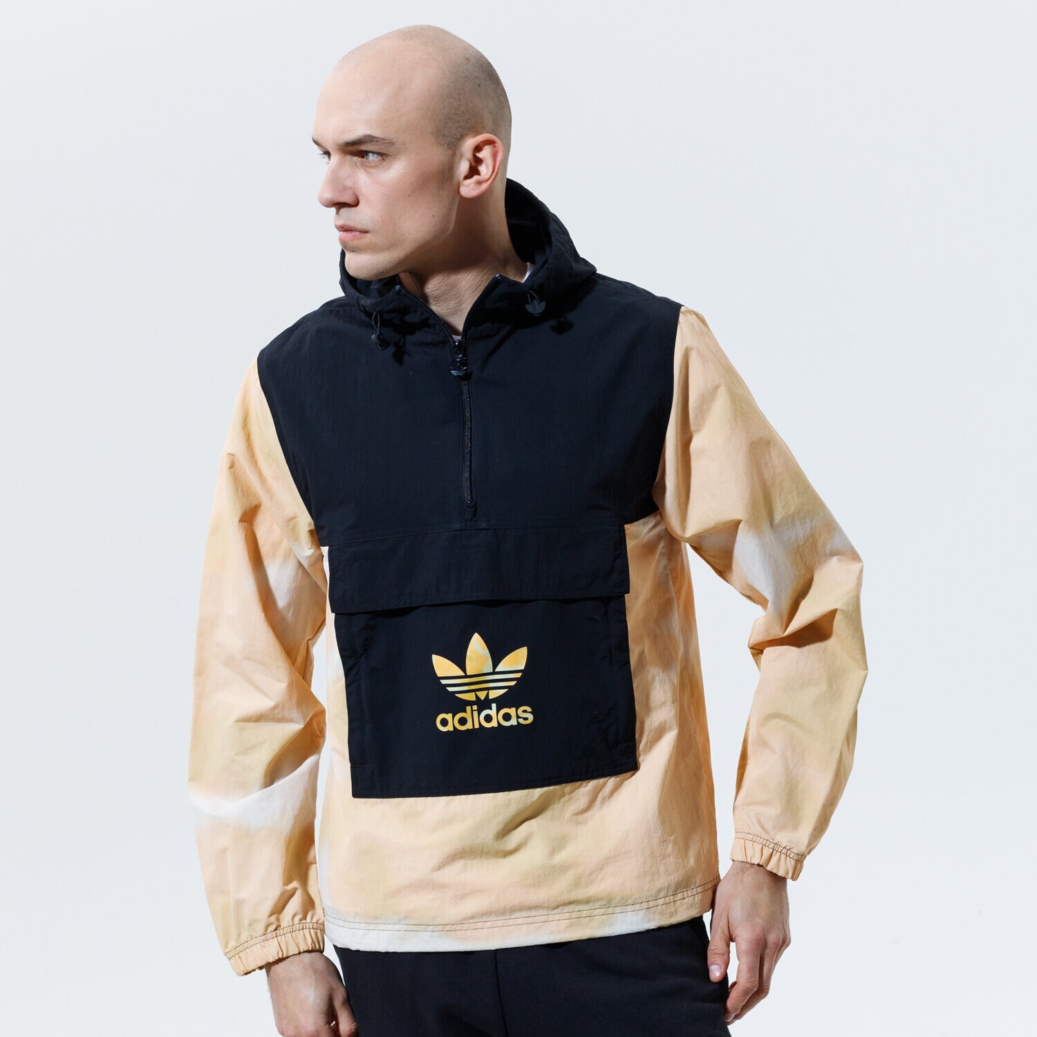 Kurtka wiosenna / jesienna męska ADIDAS KURTKA CAMO WINDBREAKR GN1876 BEŻOWY