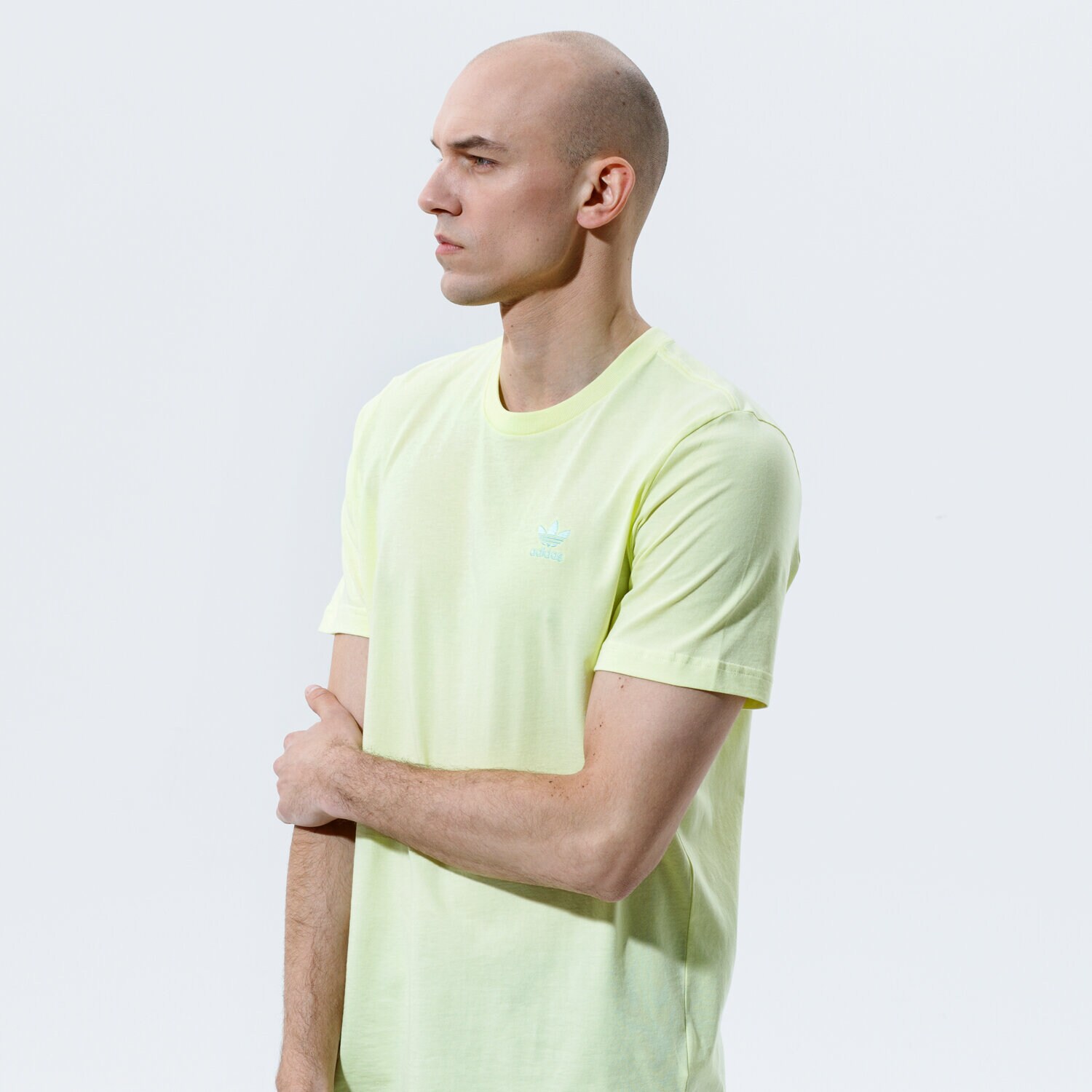 Koszulka, t-shirt sportowy męski ADIDAS T-SHIRT ESSENTIAL TEE GN3403 ŻÓŁTY
