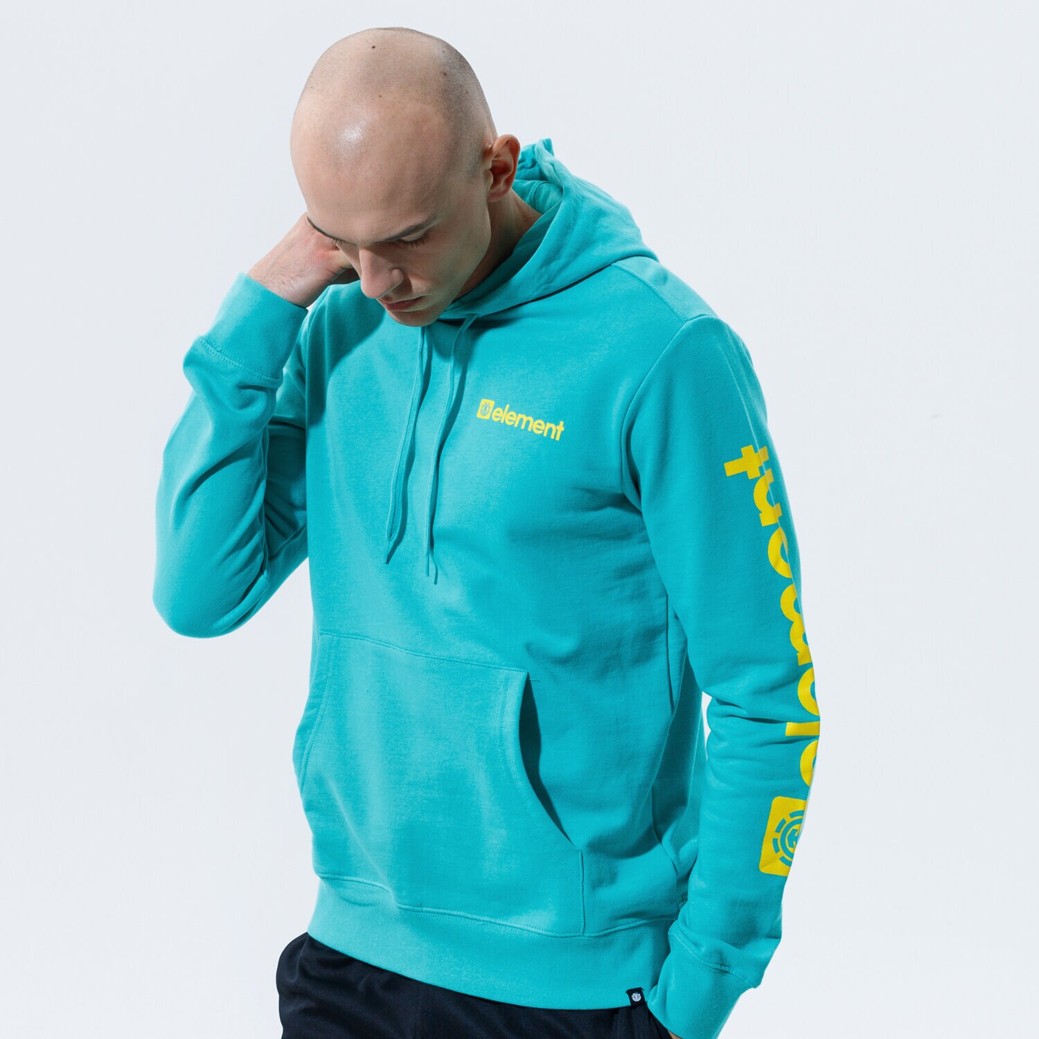 Bluza męska ELEMENT BLUZA Z KAPTUREM JOINT HOOD W1HOC2ELP14633 NIEBIESKI
