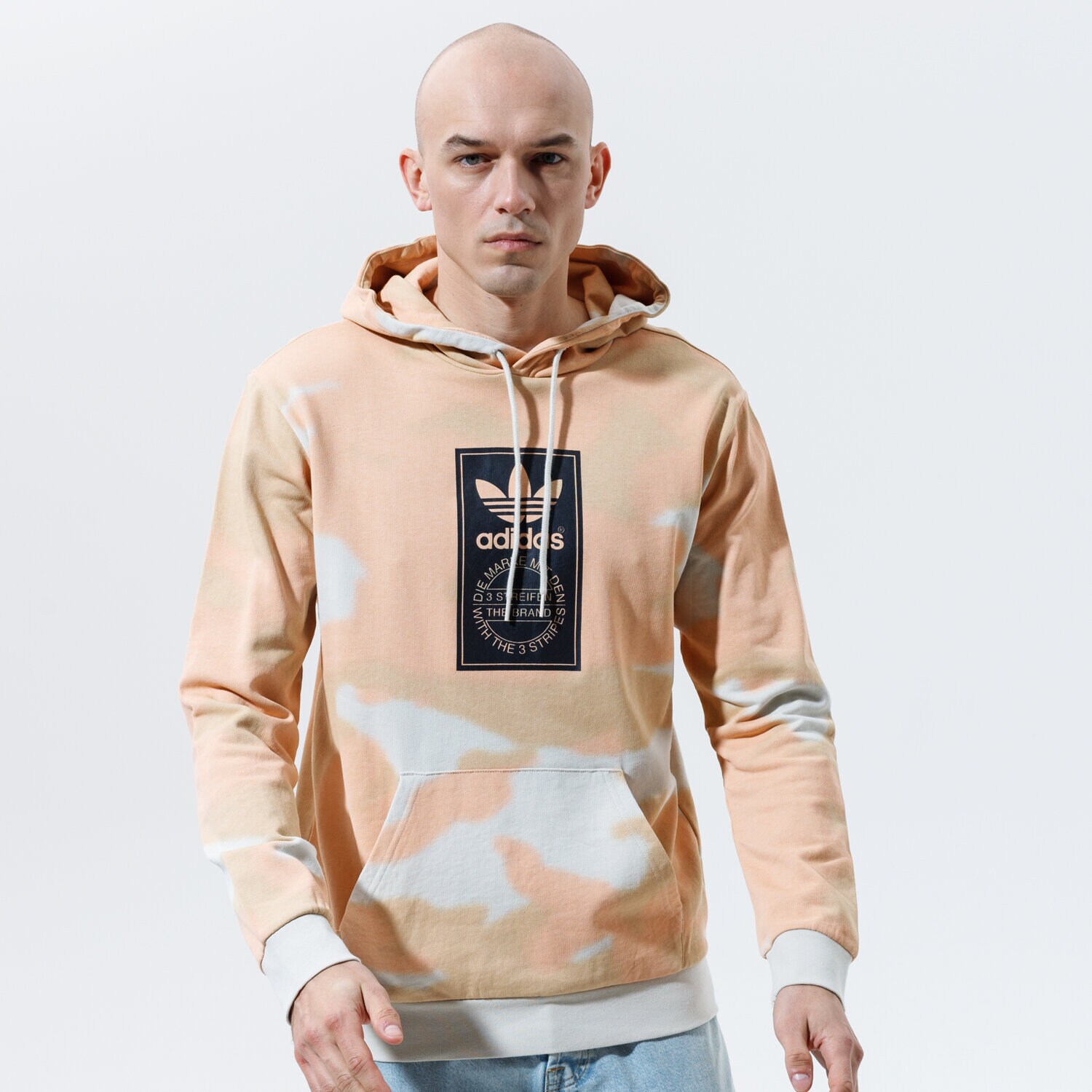 Bluza męska ADIDAS BLUZA Z KAPTUREM CAMO AOP HOODIE GN1880 MULTICOLOR