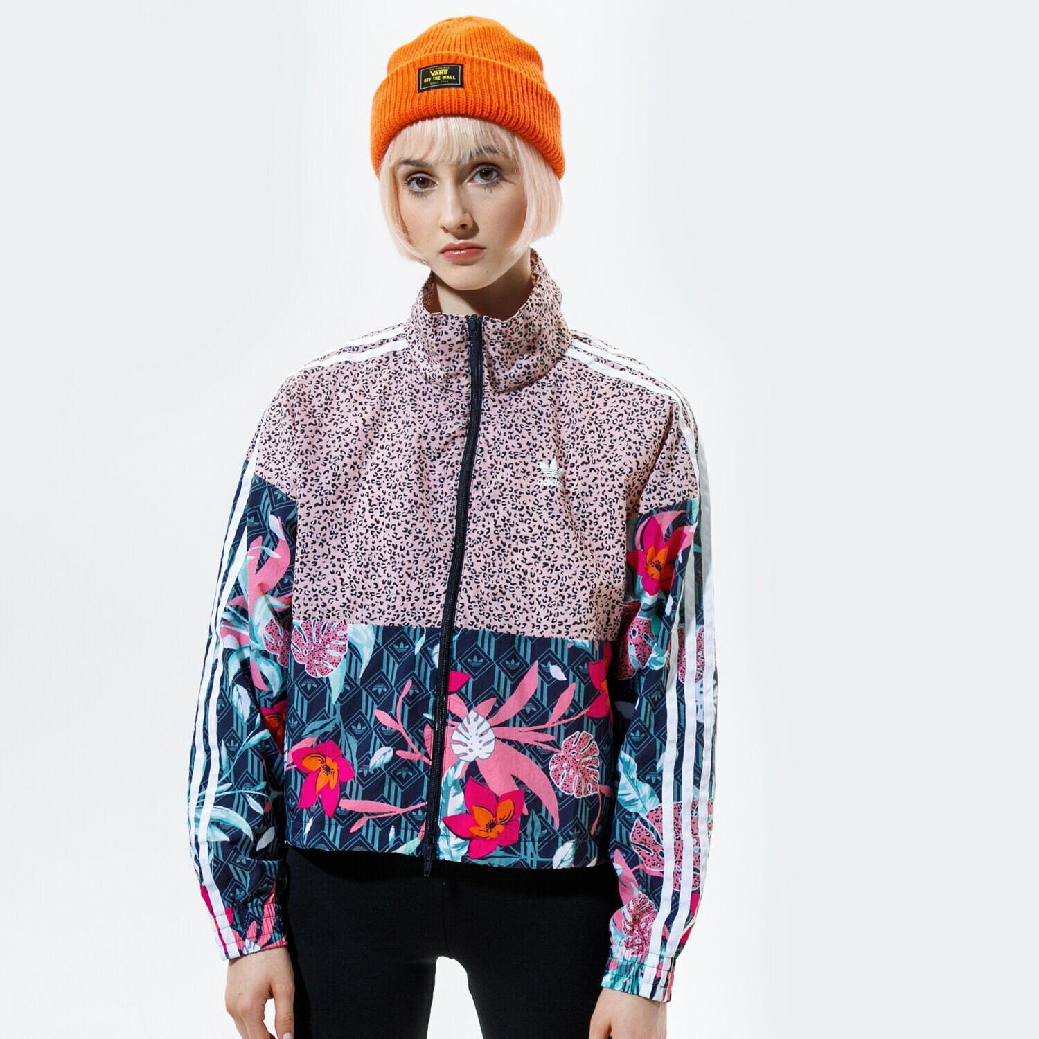 Bluza damska ADIDAS BLUZA ROZPINANA TRACK TOP GN3601 MULTICOLOR