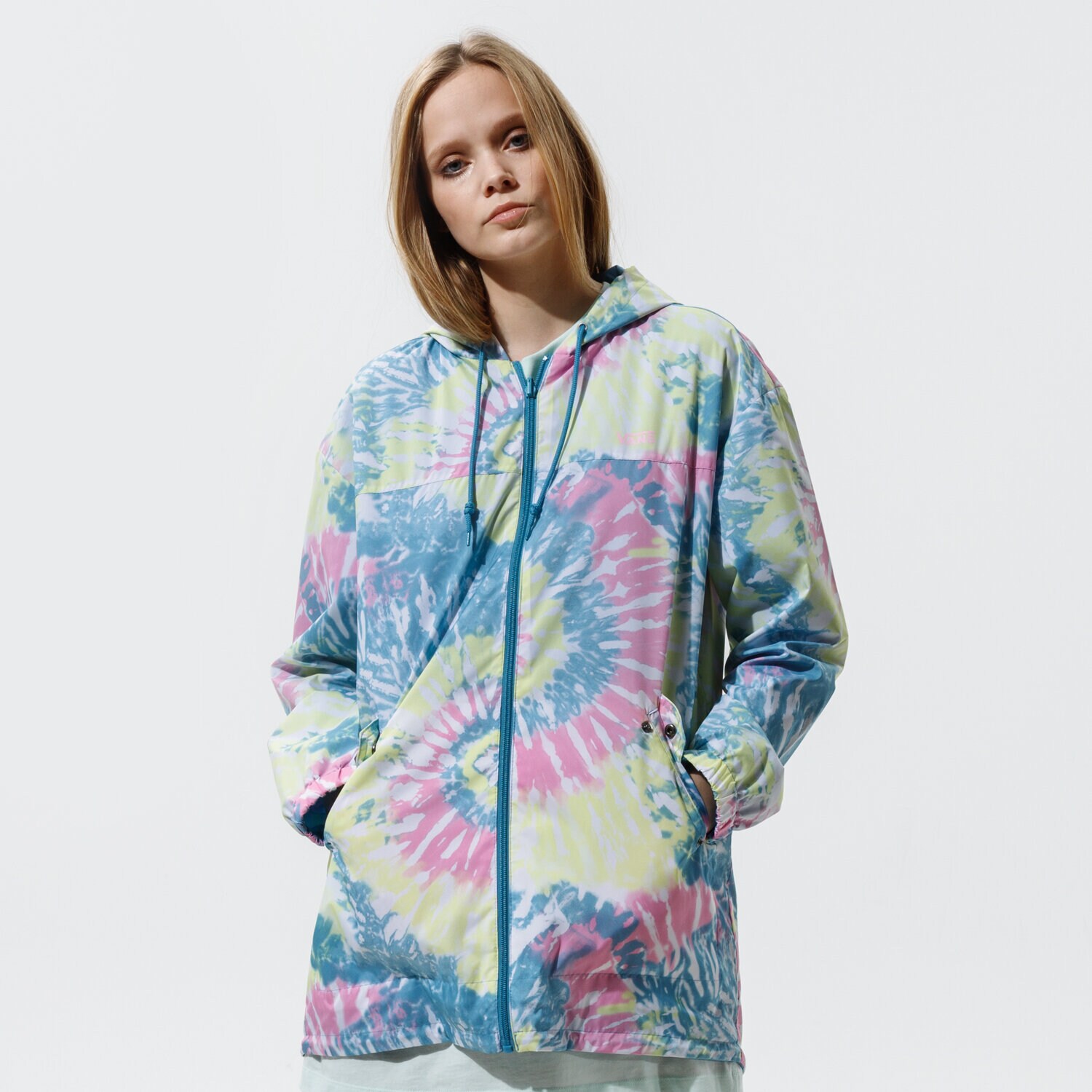 Kurtka wiosenna / jesienna damska VANS KURTKA WM MERCY REVERSIBLE PARKA ORCHID VN0A34FM0FS1 MULTICOLOR