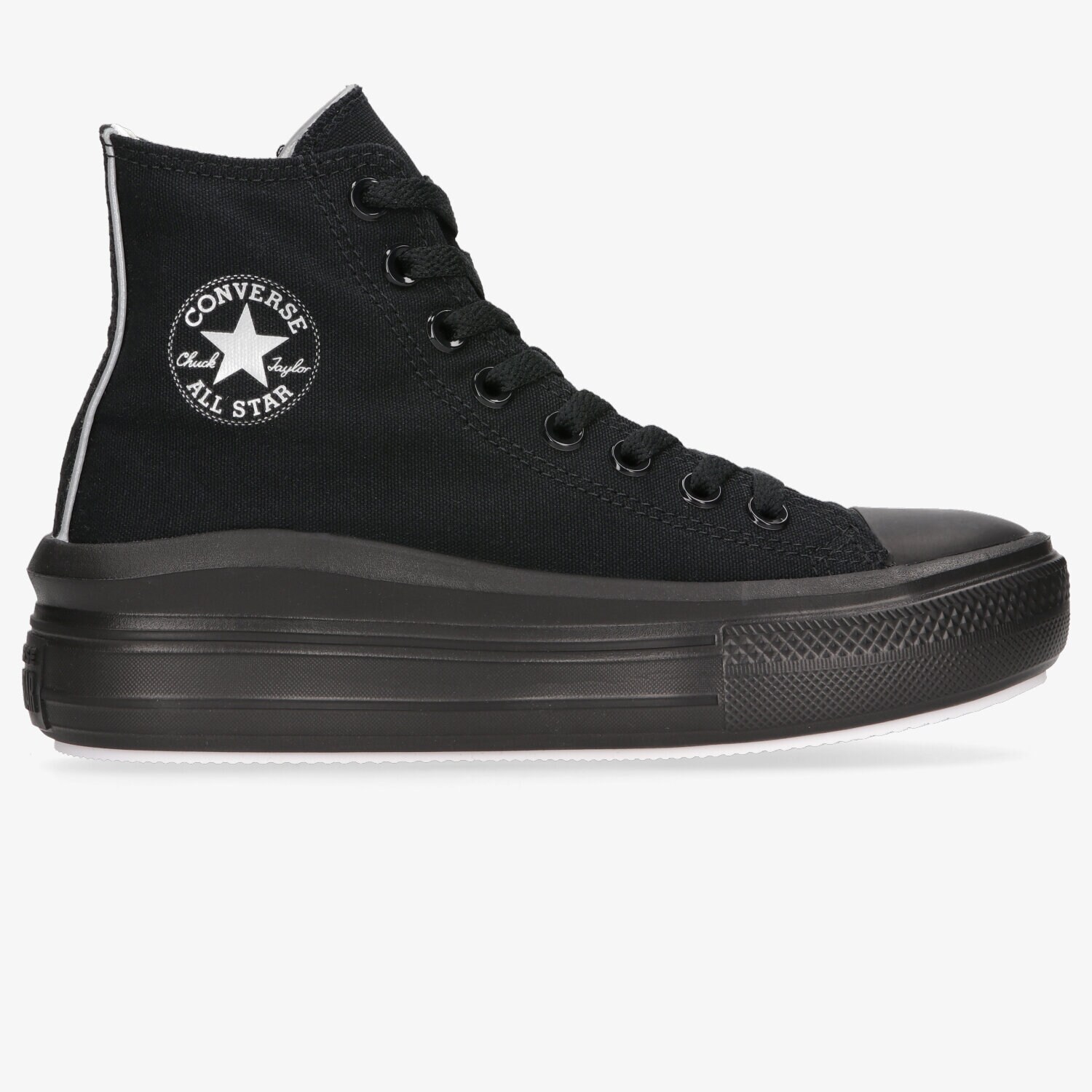 Damskie trampki, tenisówki CONVERSE CHUCK TAYLOR ALL STAR MOVE 572070C CZARNY
