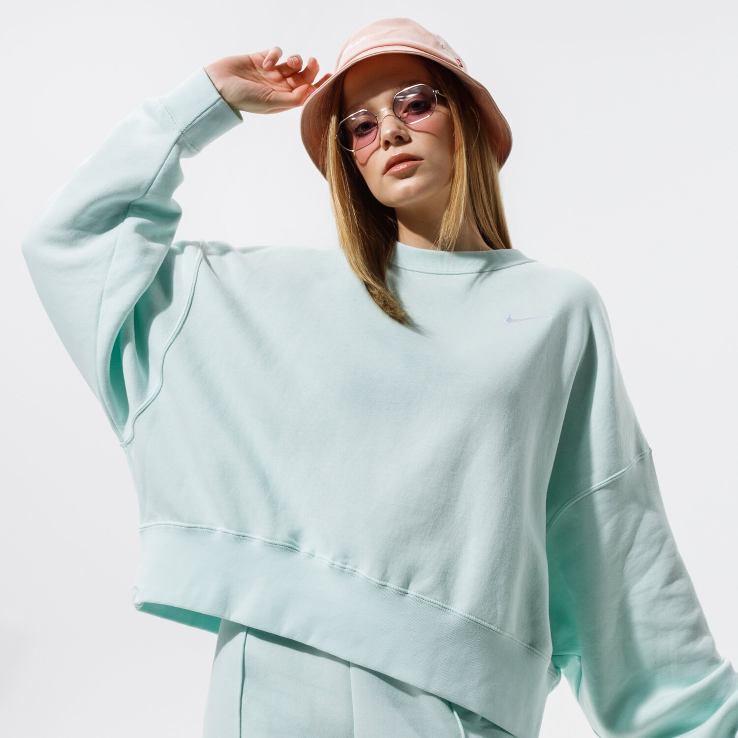 Bluza damska NIKE BLUZA SPORTSWEAR ESSENTIALS CK0168-394 NIEBIESKI