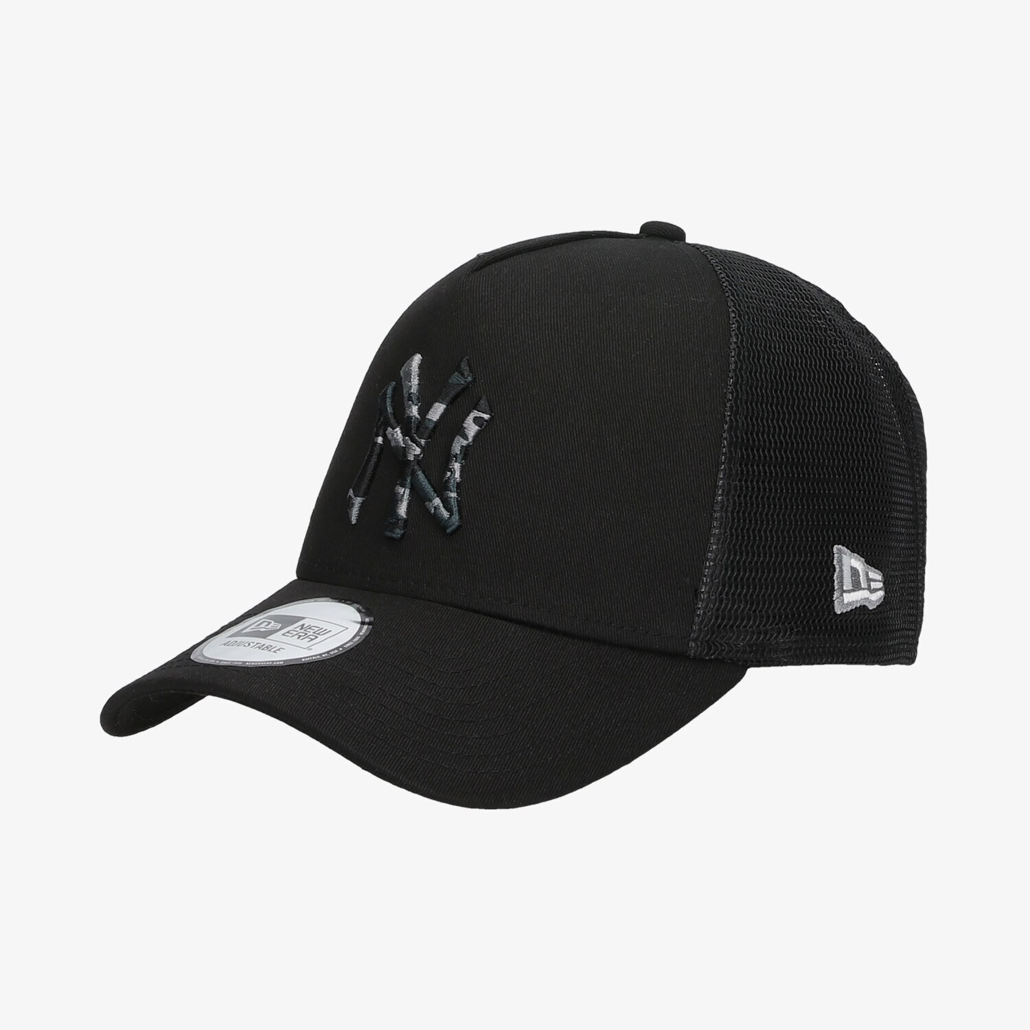 Czapka z daszkiem dla dzieci NEW ERA CZAPKA CAMO INFILL TRUCKER NEYYAN BLK 60112693 CZARNY