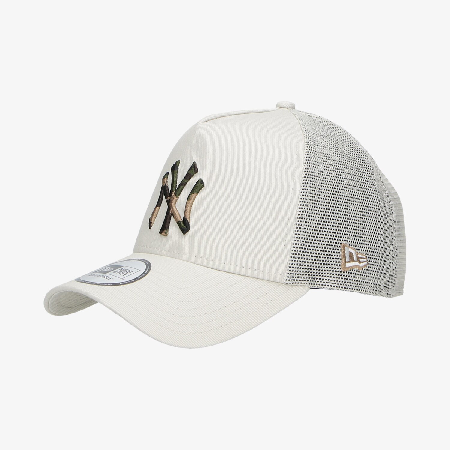Czapka z daszkiem dla dzieci NEW ERA CZAPKA CAMO INFILL TRUCKER NEYYAN STN 60112692 BIAŁY