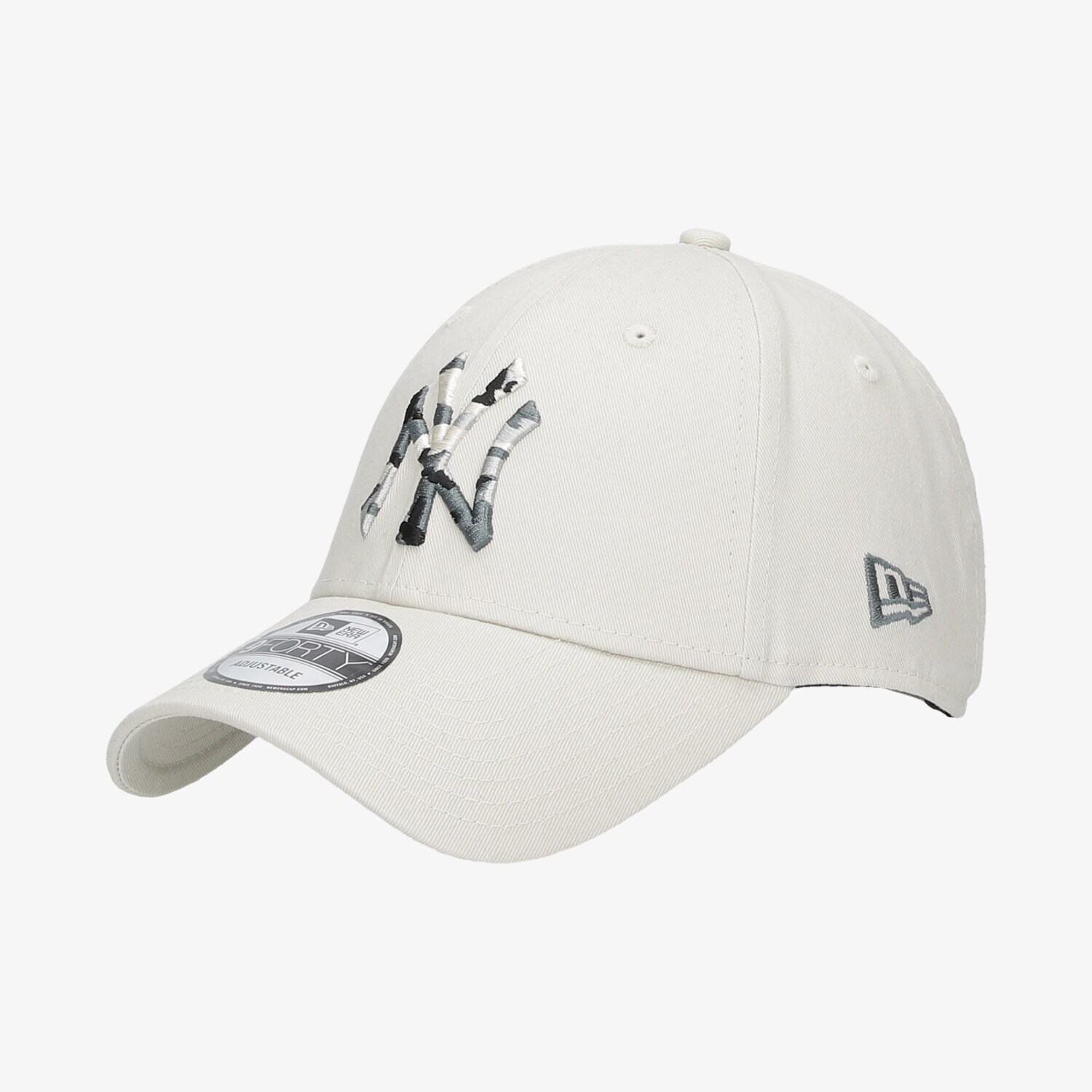 Czapka z daszkiem dla dzieci NEW ERA CZAPKA CAMO INFILL 9FORTY NEYYAN STNURC 60112619 BIAŁY