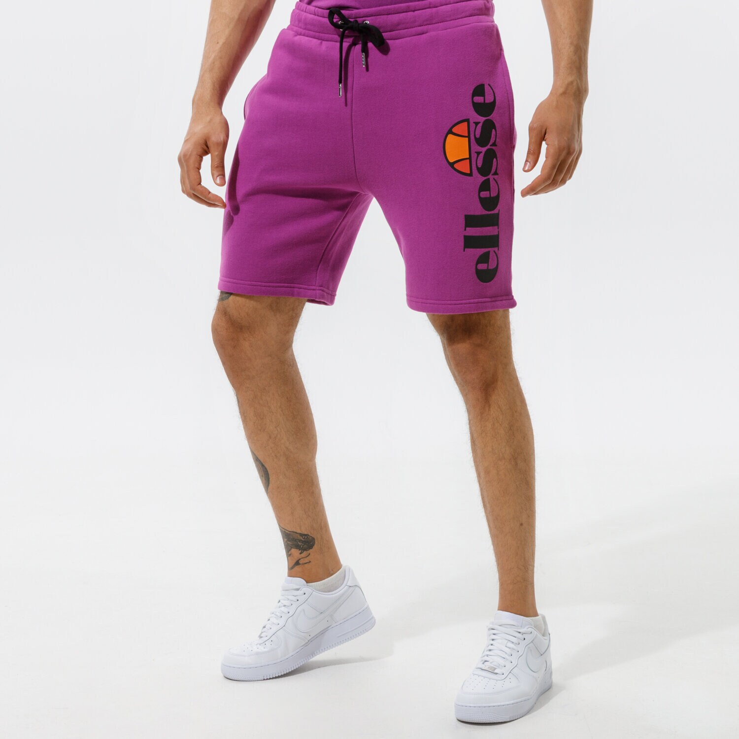 Krótkie spodenki, szorty męskie ELLESSE SZORTY BOSSINI SHORT PRPL SHI08748305 FIOLETOWY