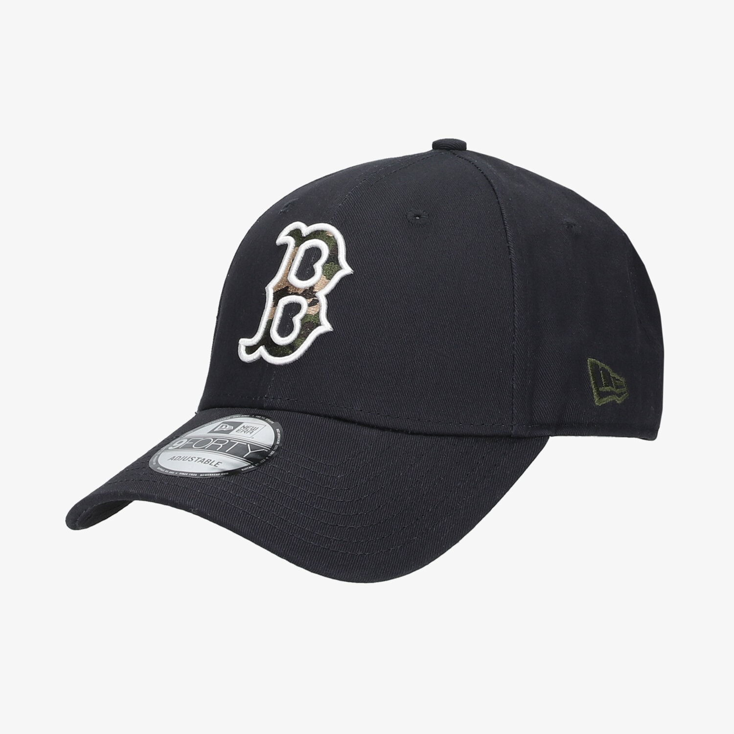 Czapka z daszkiem męska NEW ERA CZAPKA CAMO INFILL 9FORTY RED SOX BOSTON RED SOX NVY 60112618 GRANATOWY