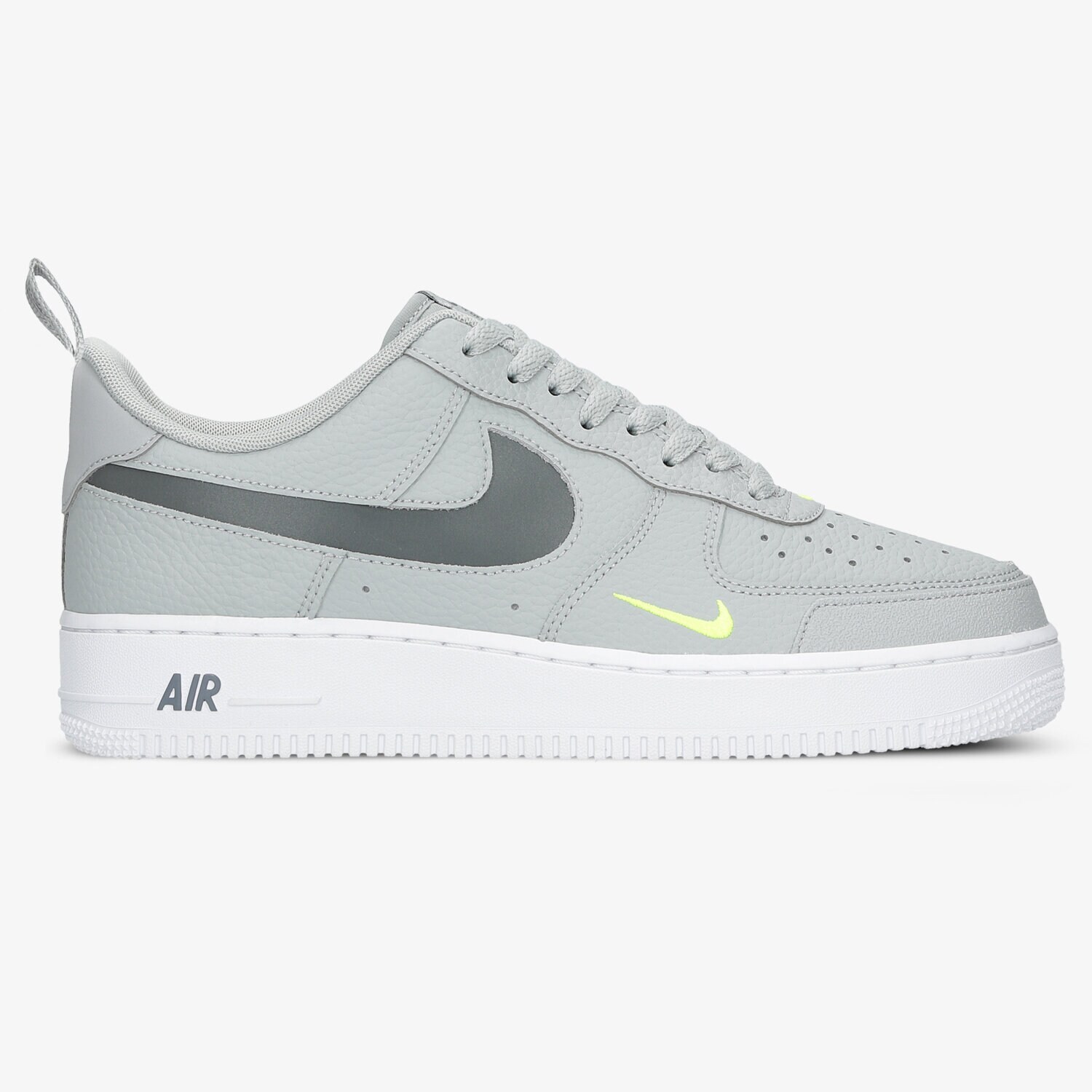 Buty sneakersy męskie NIKE AIR FORCE 1 LV8 DJ6887-002 SZARY