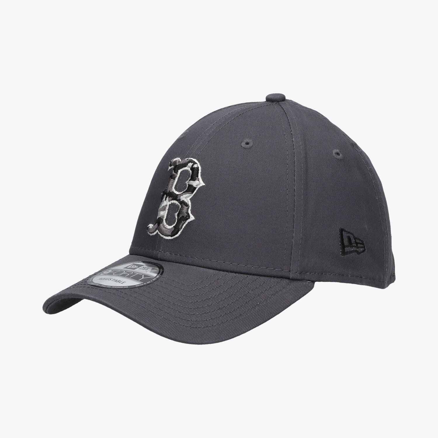 Czapka z daszkiem dla dzieci NEW ERA CZAPKA INFILL 9FORTY BOSRED GRH 60137559 SZARY
