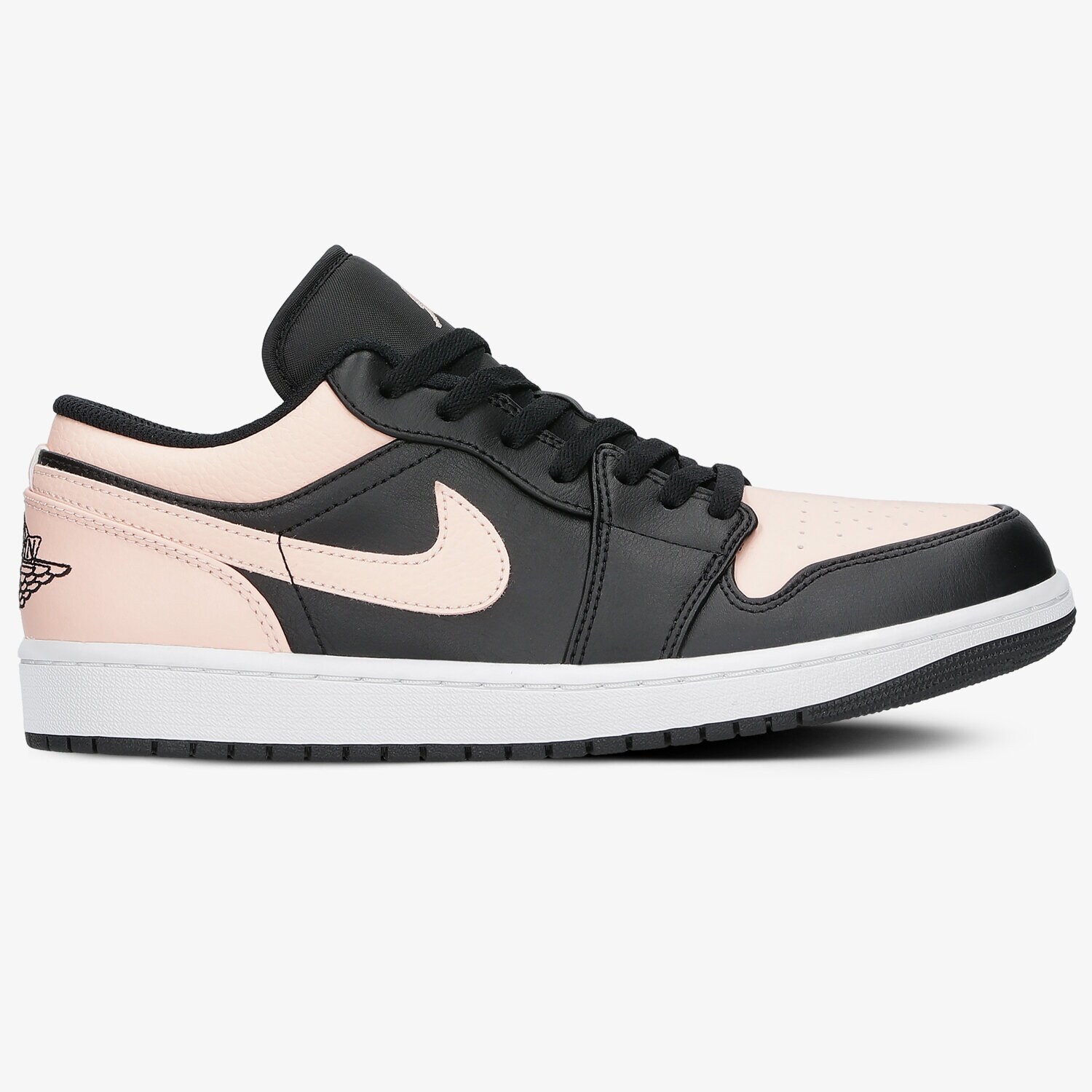 Buty sneakersy męskie AIR JORDAN 1 LOW 553558-034 RÓŻOWY