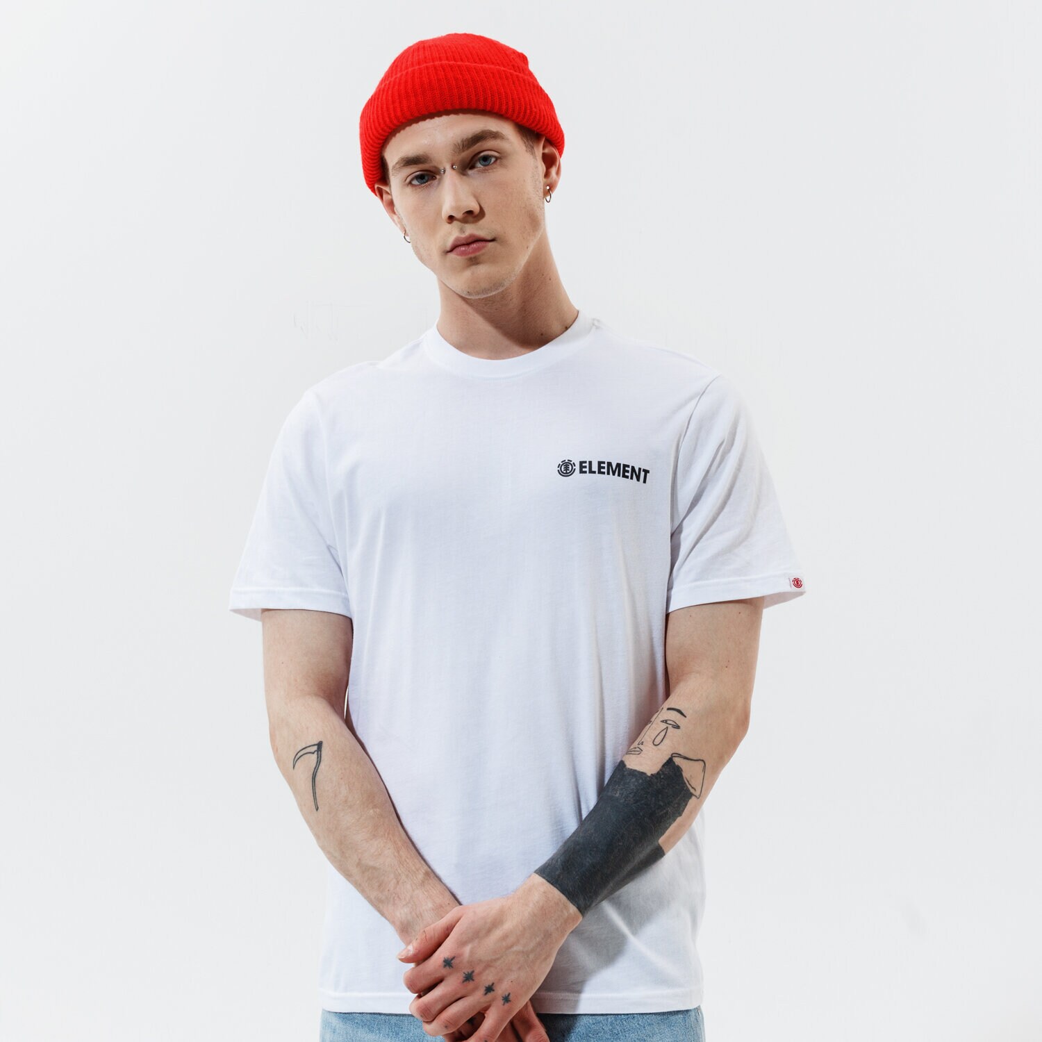 Koszulka, t-shirt sportowy męski ELEMENT T-SHIRT BLAZIN CHEST SS S1SSA13904 RÓŻOWY