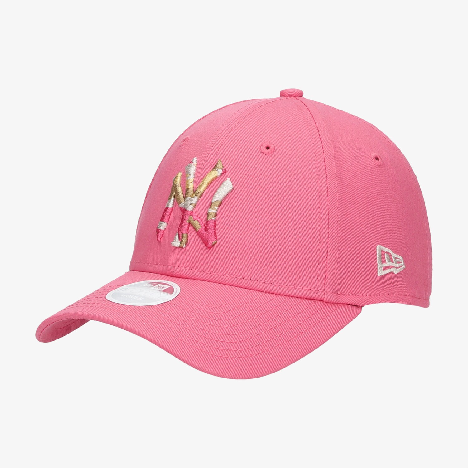 Czapka z daszkiem damska NEW ERA CZAPKA WMNS CAMO INFILL 940 NYY PNK NEW YORK YANKEES 60137524 RÓŻOWY