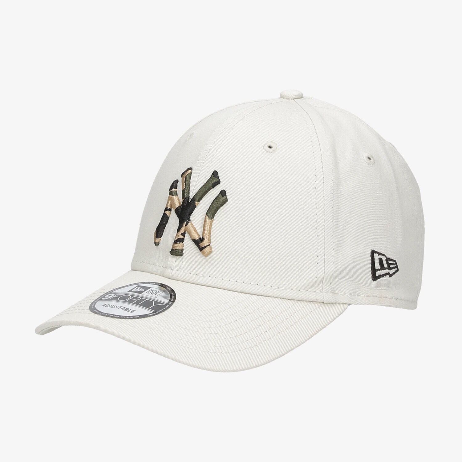 Czapka z daszkiem męska NEW ERA CZAPKA INFILL 9FORTY NYY STN NEW YORK YANKEES STN 60137547 BEŻOWY