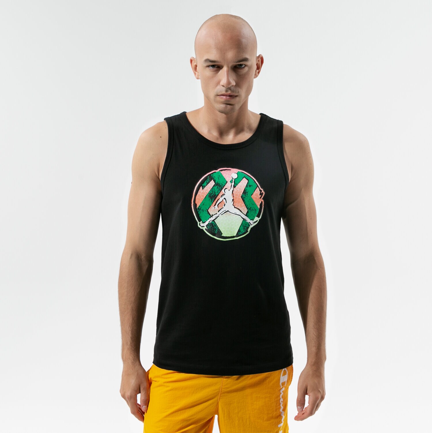 Koszulka, t-shirt sportowy męski JORDAN TANK SPORT DNA CZ8295-010 CZARNY