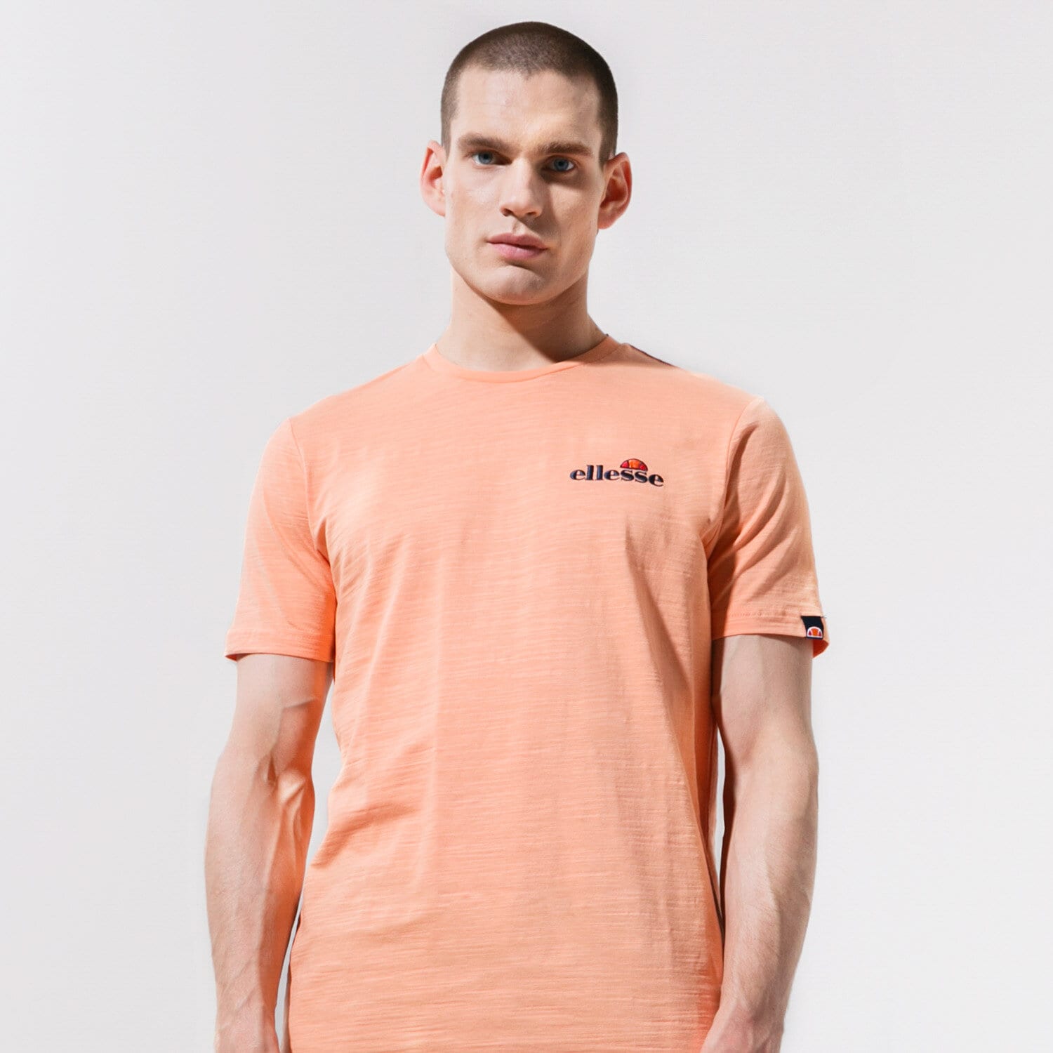 Koszulka, t-shirt sportowy męski ELLESSE T-SHIRT MILLE TEE ORNG SHJ11941704 POMARAŃCZOWY