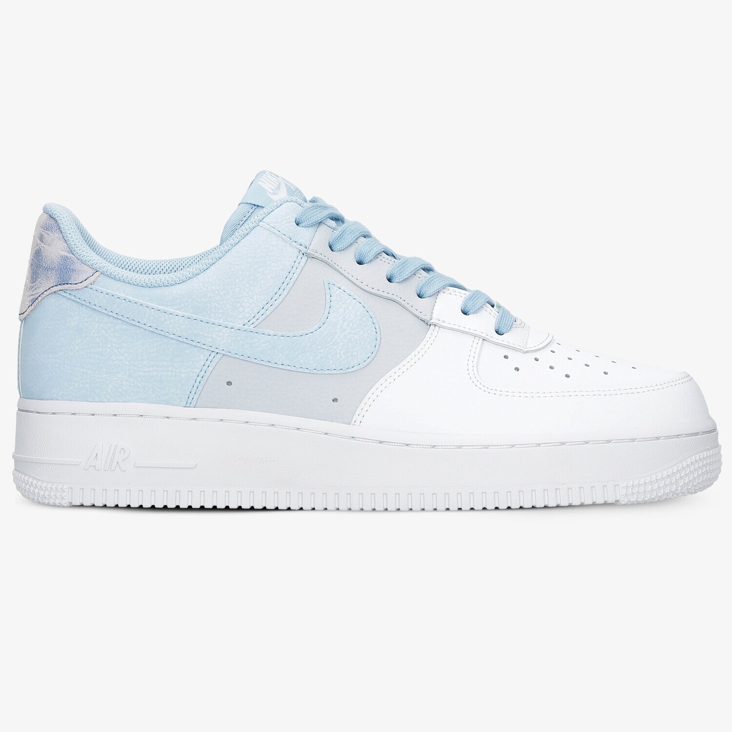 Buty sneakersy męskie NIKE AIR FORCE 1 '07 LV8 CZ0337-400 NIEBIESKI