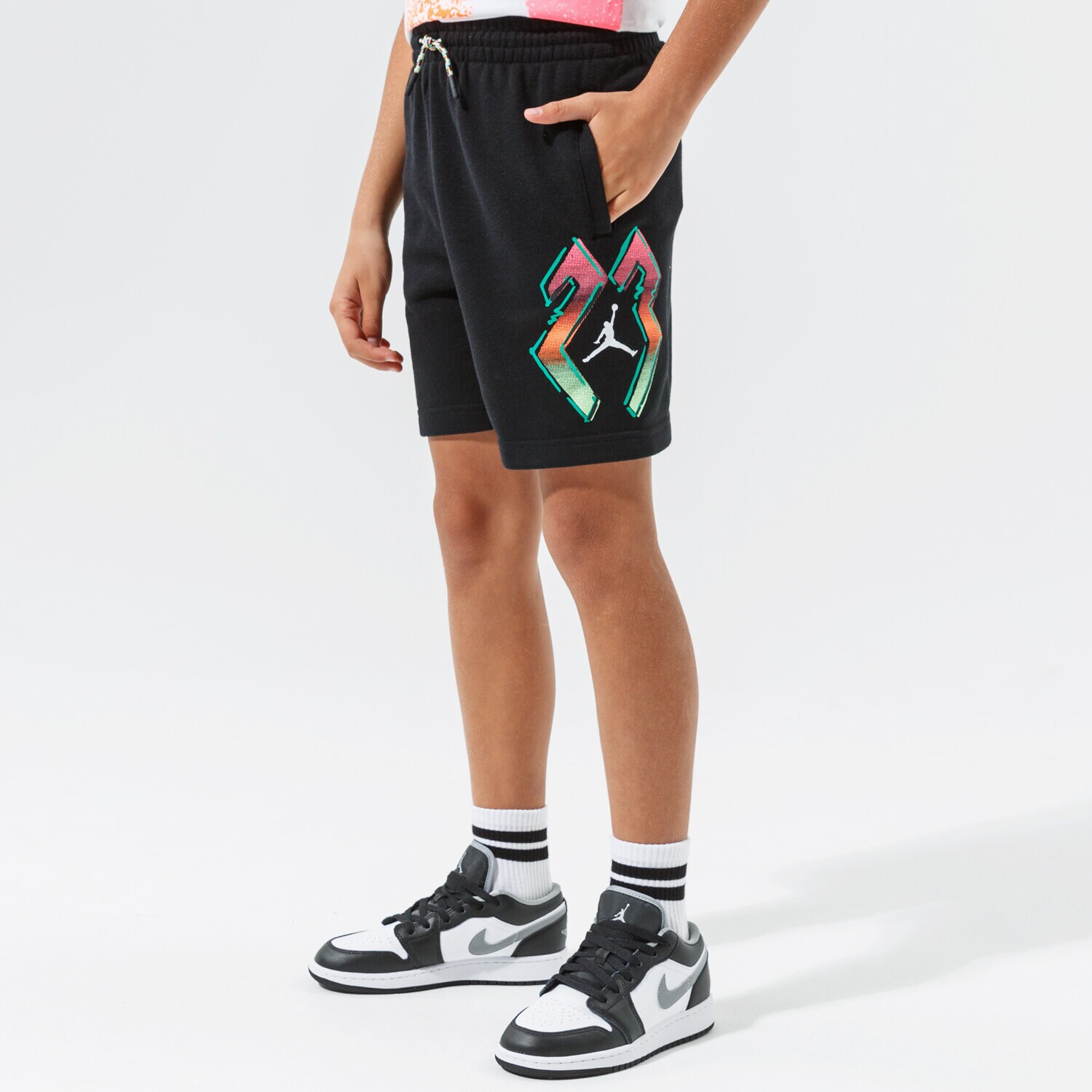JORDAN SZORTY SPORT DNA SHORT BOY 95A592-023 CZARNY