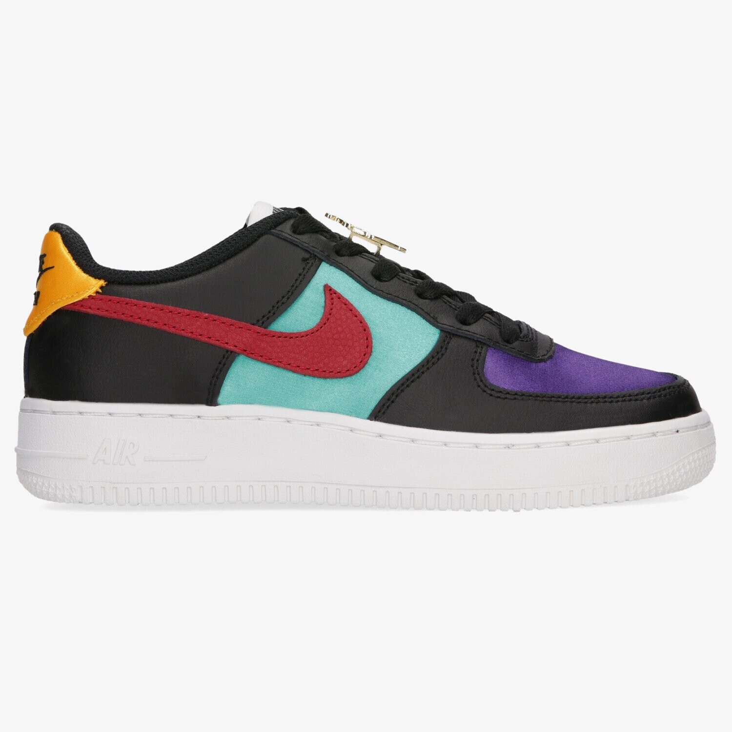 Buty sneakersy dla dzieci NIKE AIR FORCE 1 LV8 EMB DN4178-001 MULTICOLOR