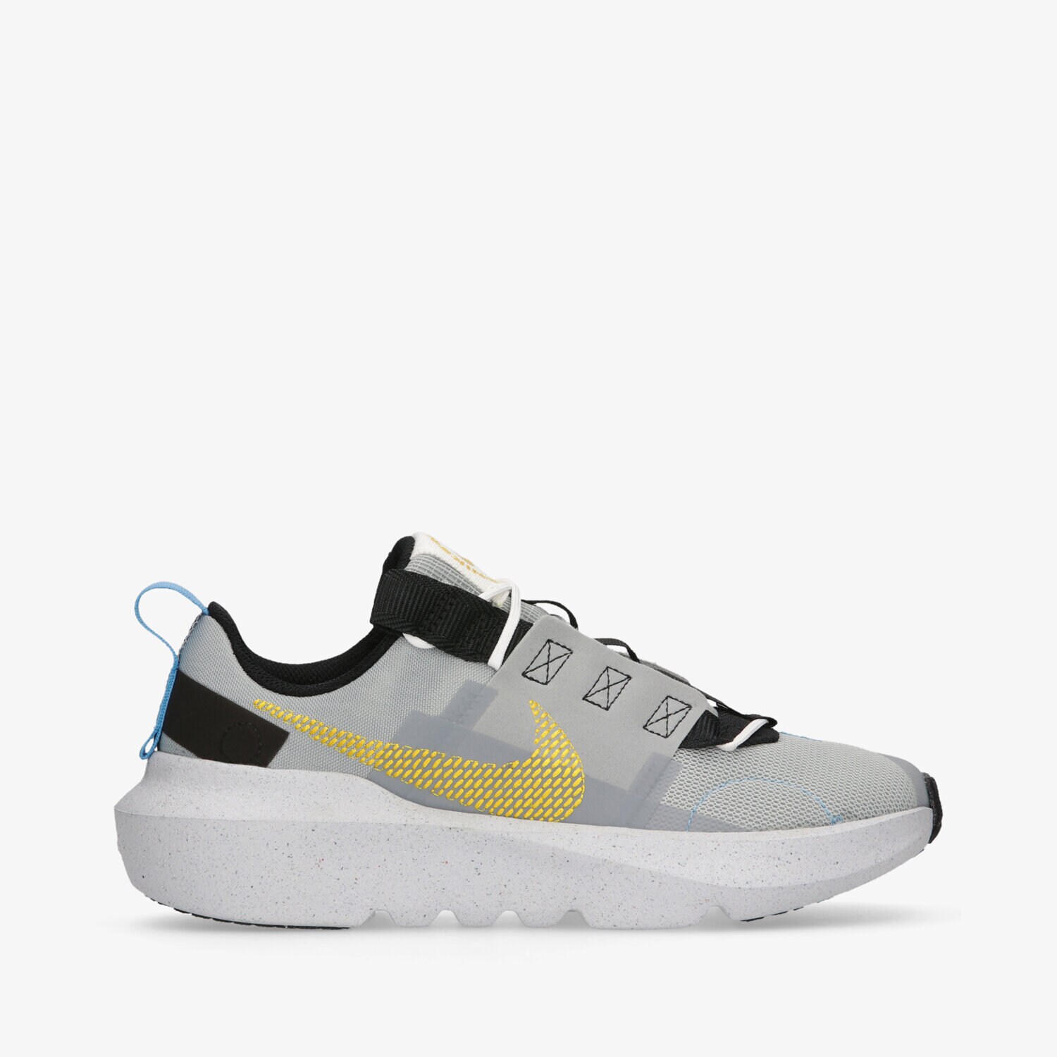 Buty sneakersy dla dzieci NIKE CRATER IMPACT NN GS SI DR0160-001 SZARY