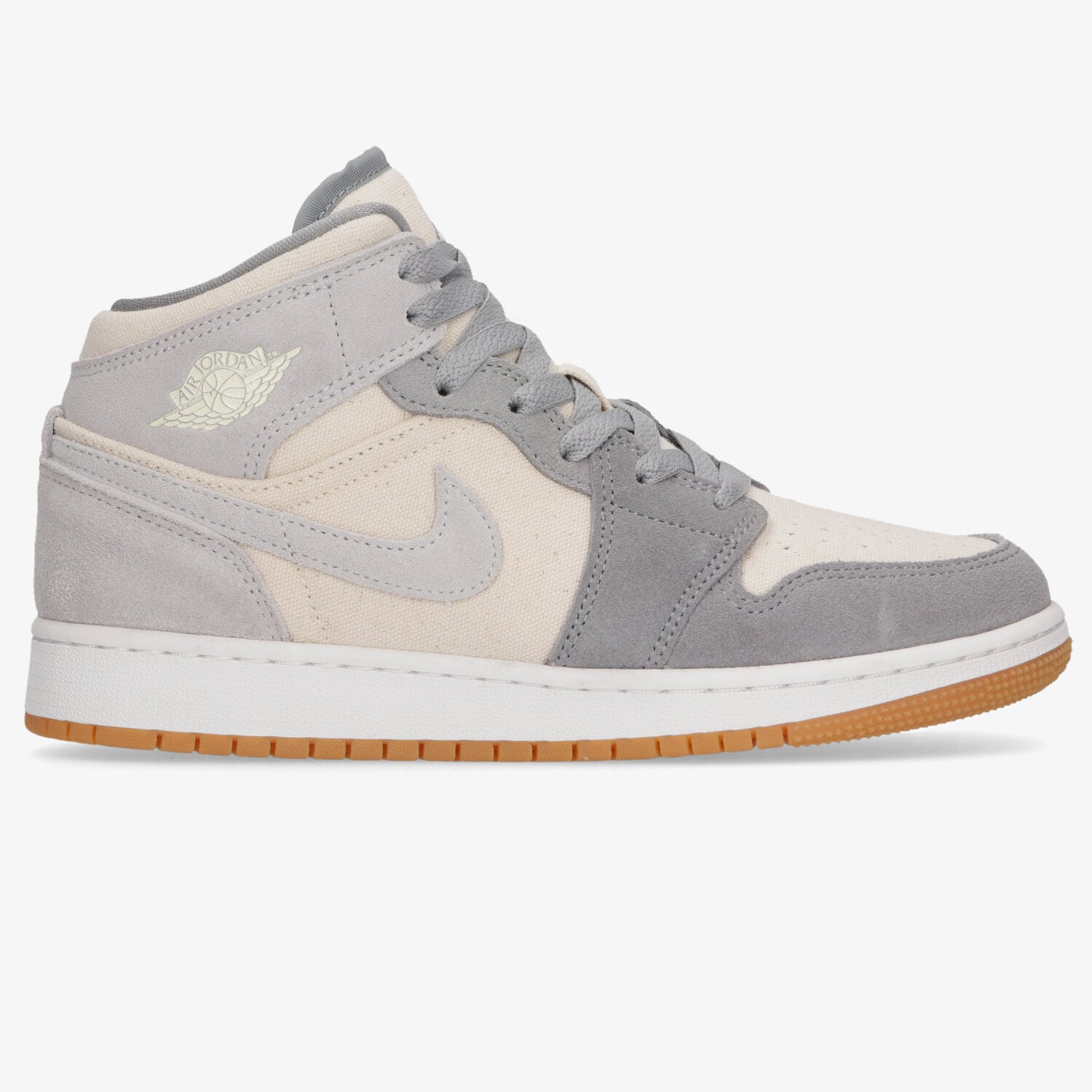 Buty sneakersy dla dzieci AIR JORDAN 1 MID SE (GS) DN4346-100 MULTICOLOR
