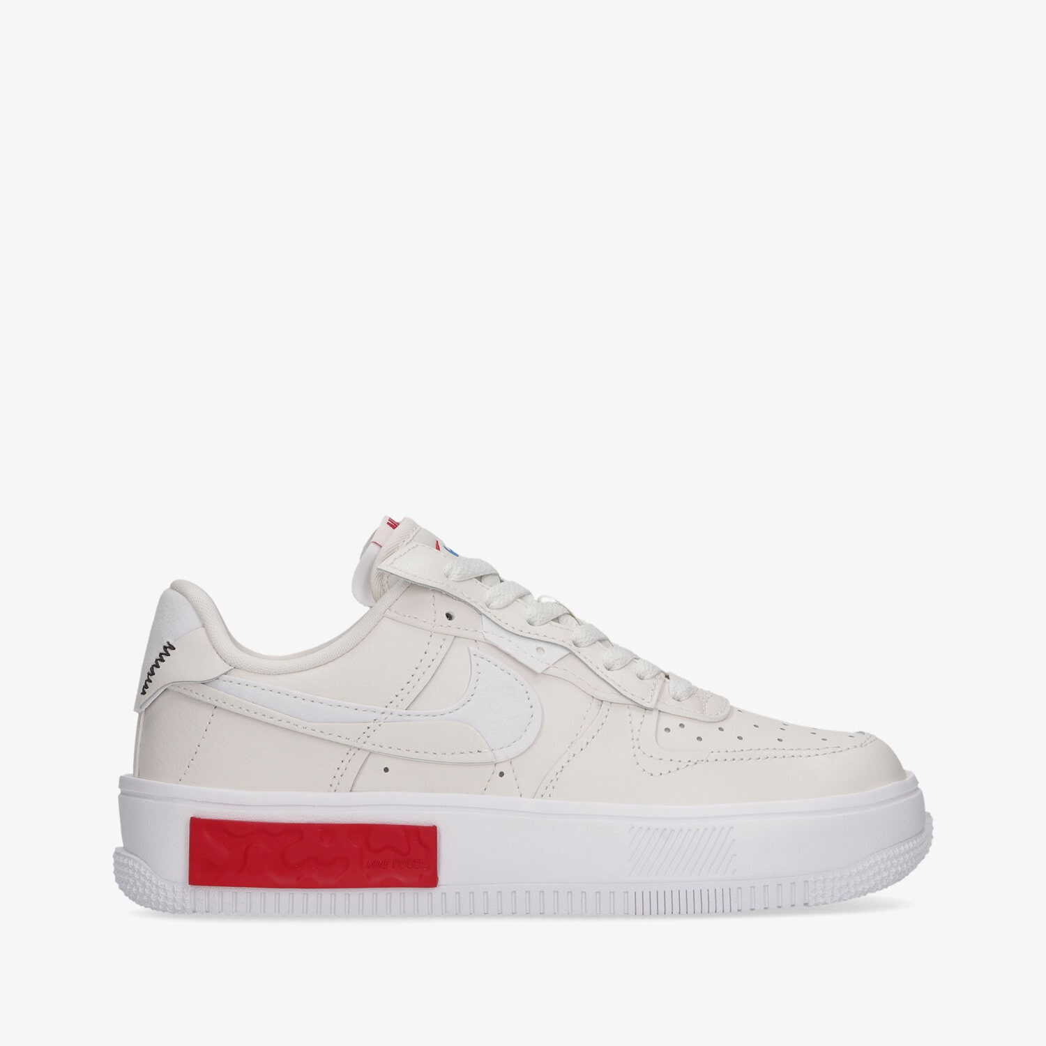 Buty sneakersy damskie NIKE AIR FORCE 1 FONTANKA DH1290-001 BEŻOWY