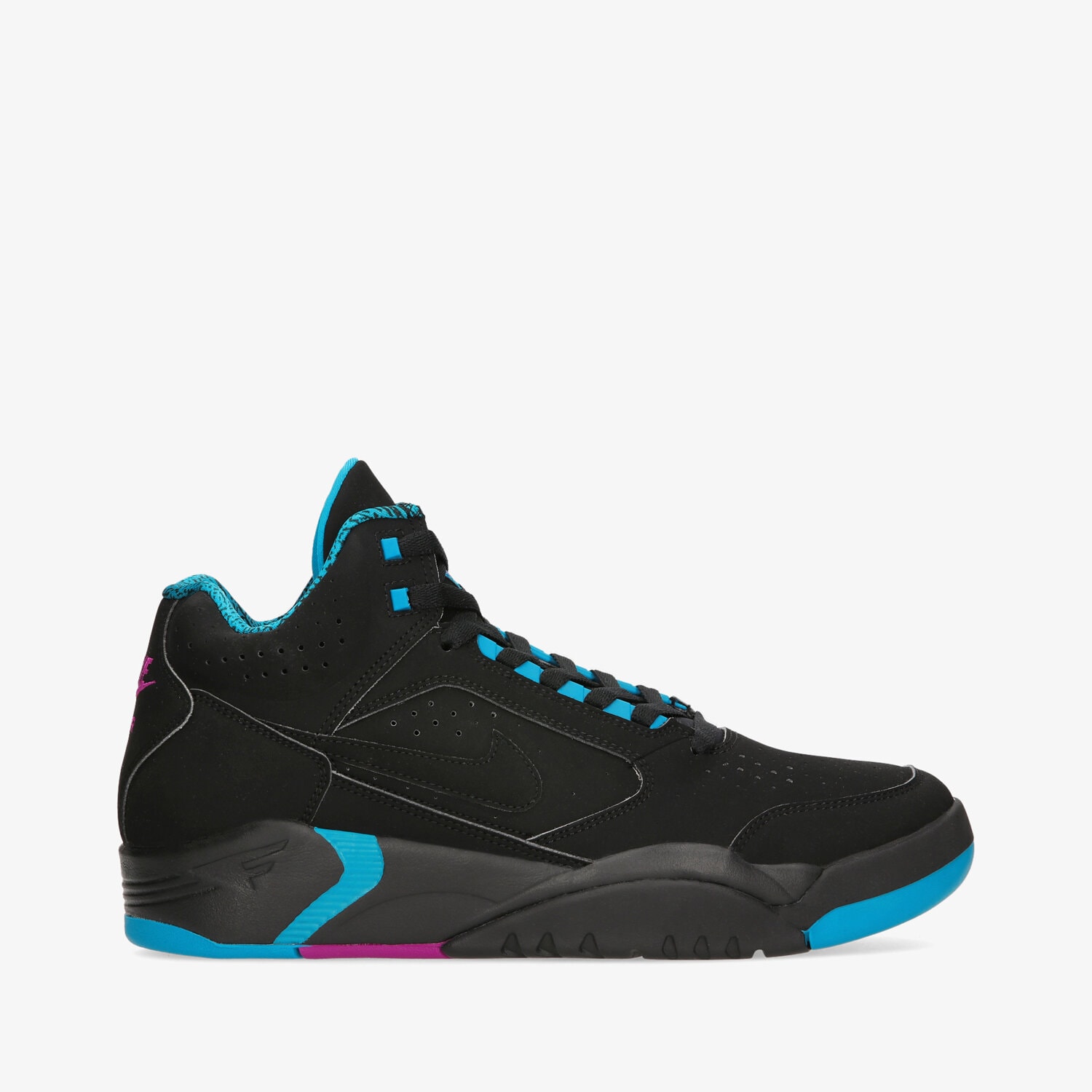 Buty sneakersy męskie NIKE AIR FLIGHT LITE MID DQ7687-002 CZARNY