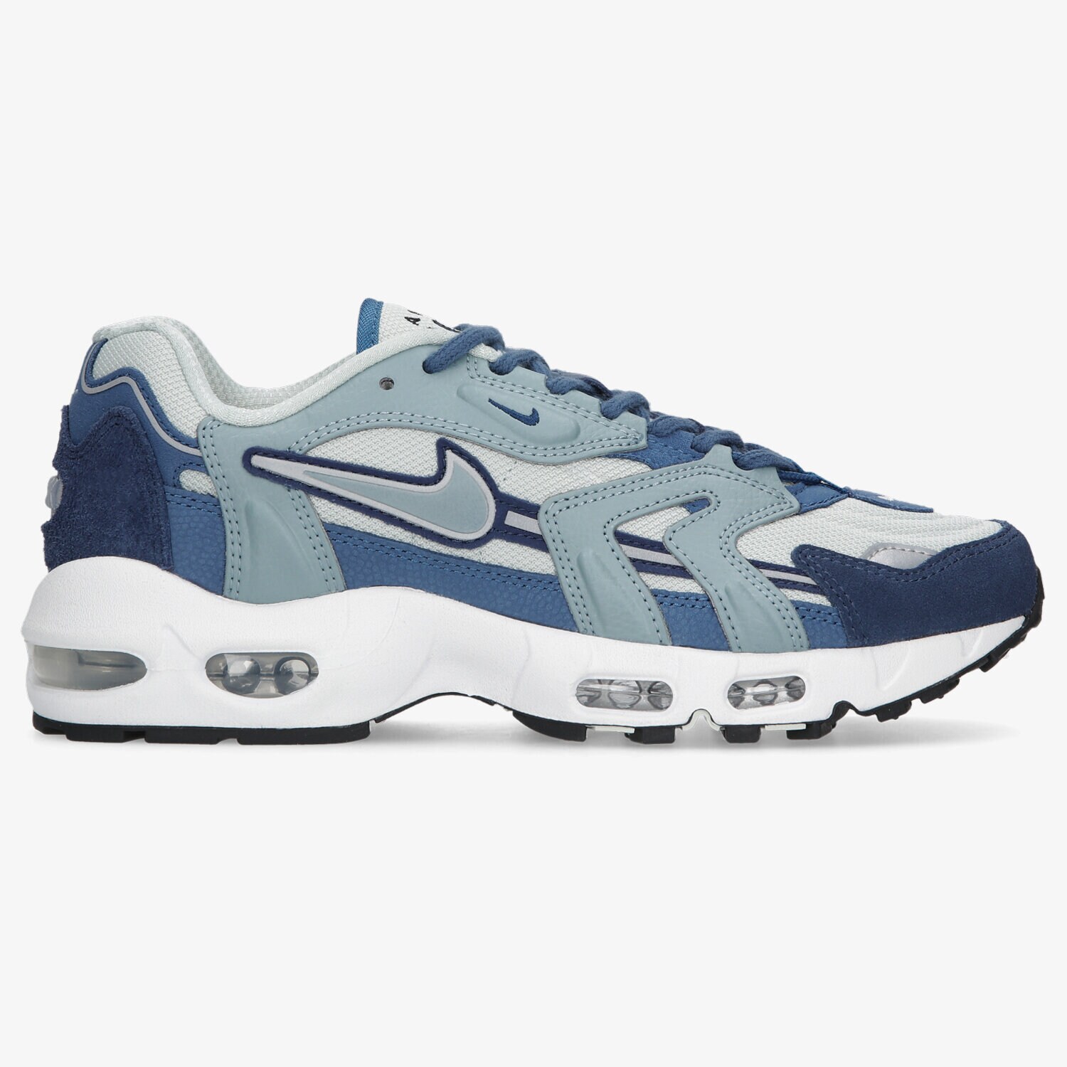 Buty sneakersy męskie NIKE AIR MAX 96 II PREMIUM DH4757-001 NIEBIESKI