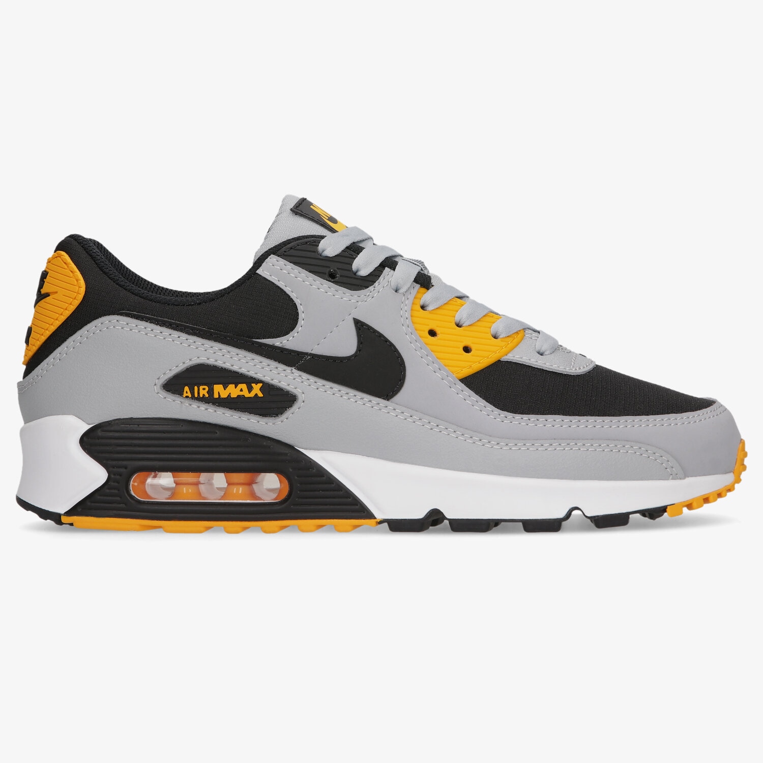 Buty sneakersy męskie NIKE AIR MAX 90 DH4619-003 SZARY