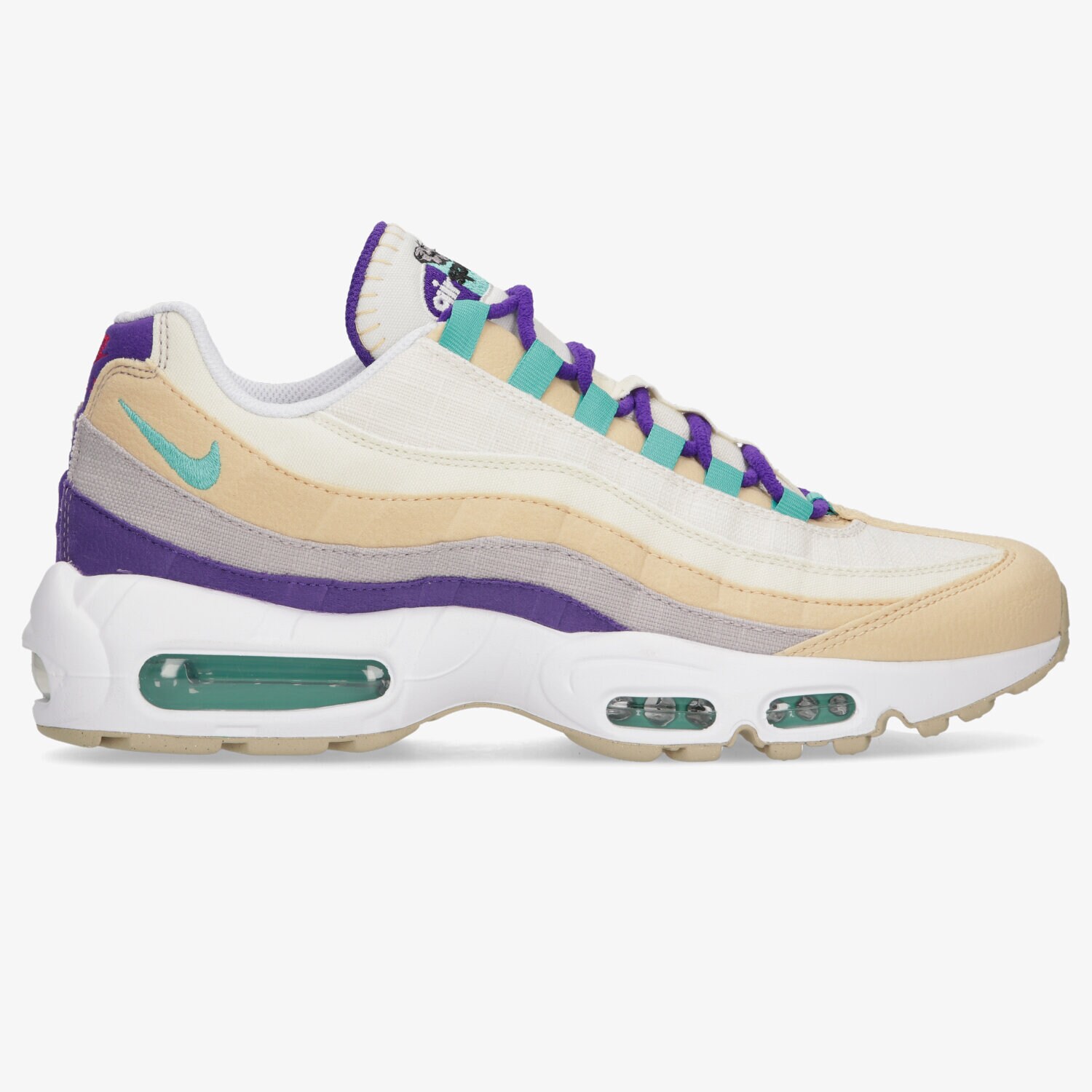 Buty sneakersy męskie NIKE AIR MAX 95 SE DH4755-200 BEŻOWY