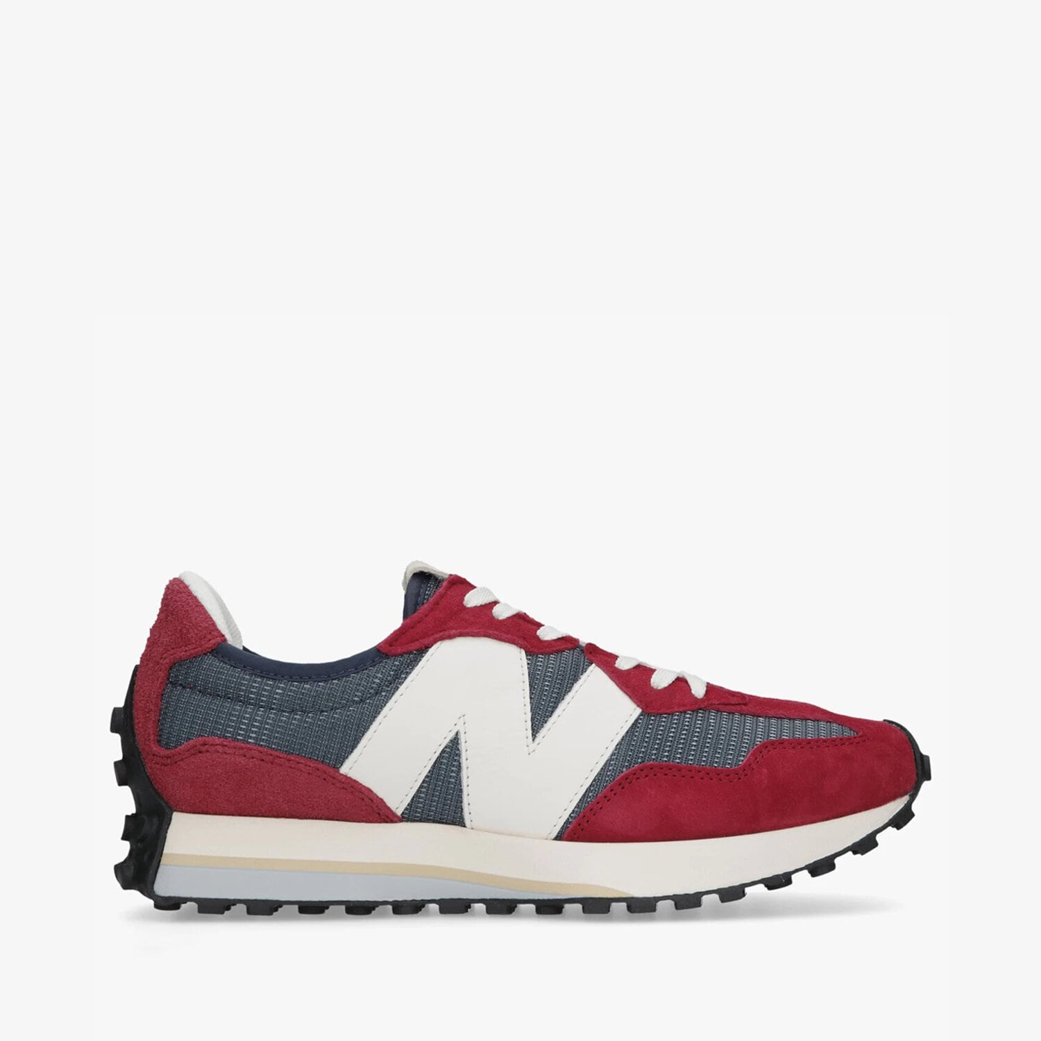 Buty sneakersy męskie NEW BALANCE 327 MS327MR GRANATOWY