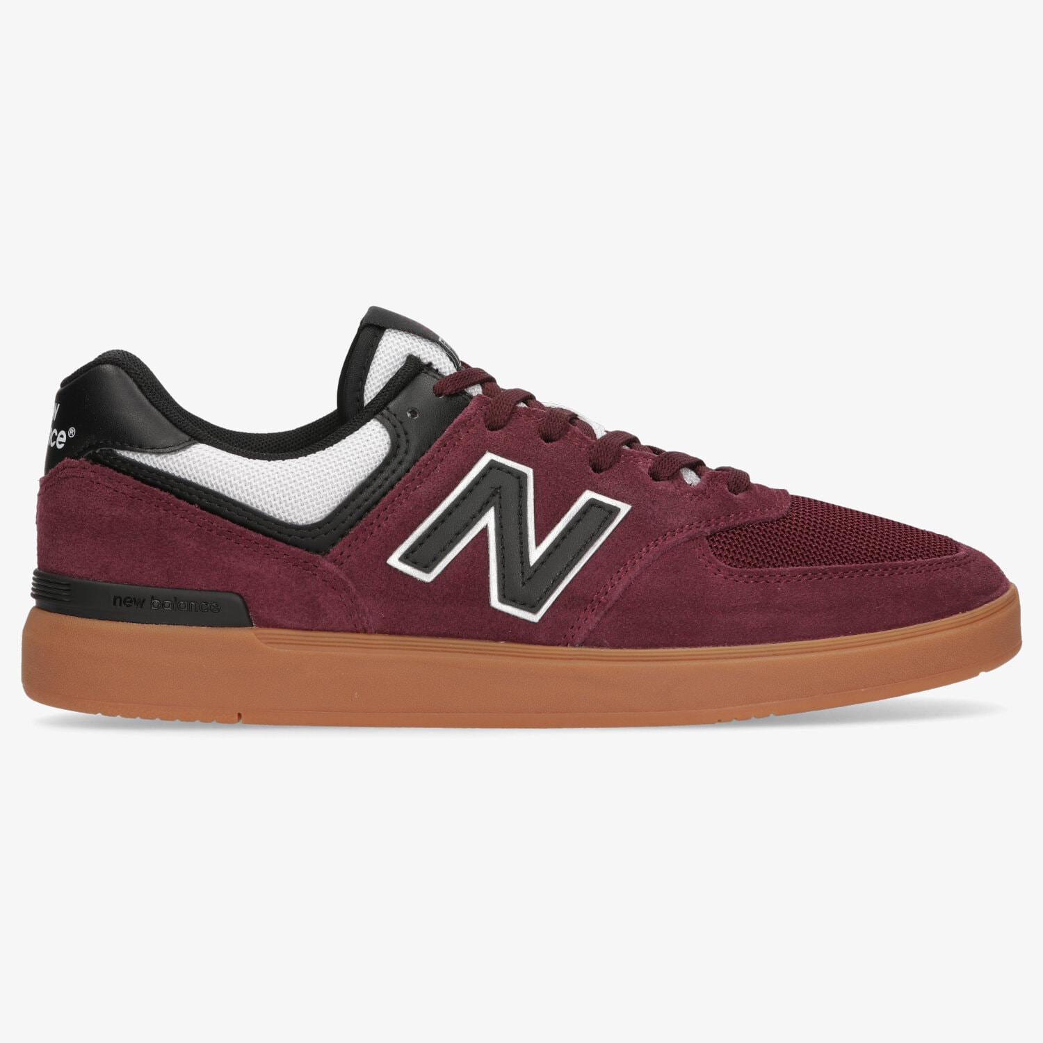 Buty sneakersy męskie NEW BALANCE 574 CT574BRG BORDOWY